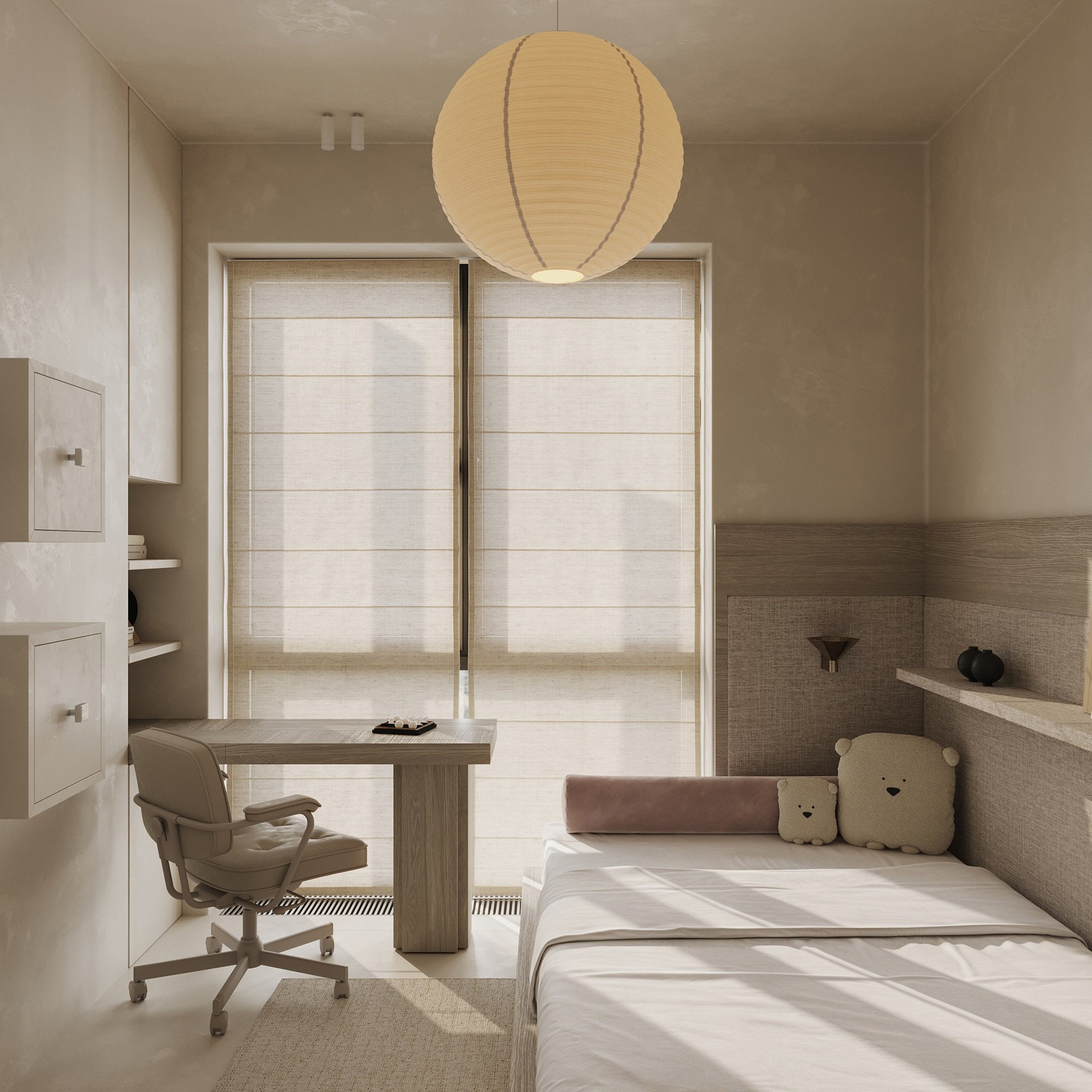 Casa Japandi. Ans.render. Студия архитектурной визуализации