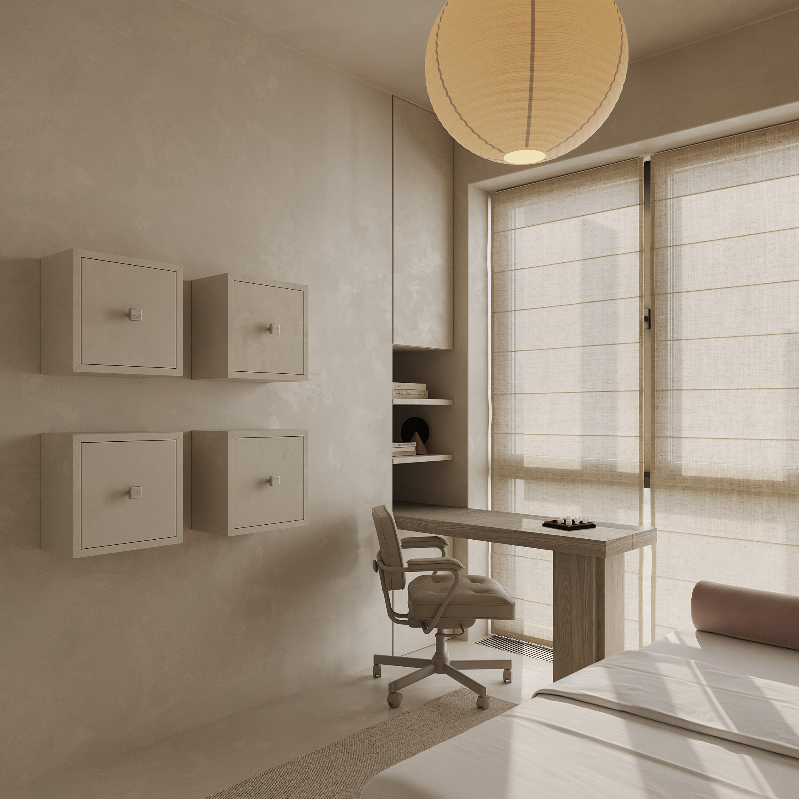 Casa Japandi. Ans.render. Студия архитектурной визуализации