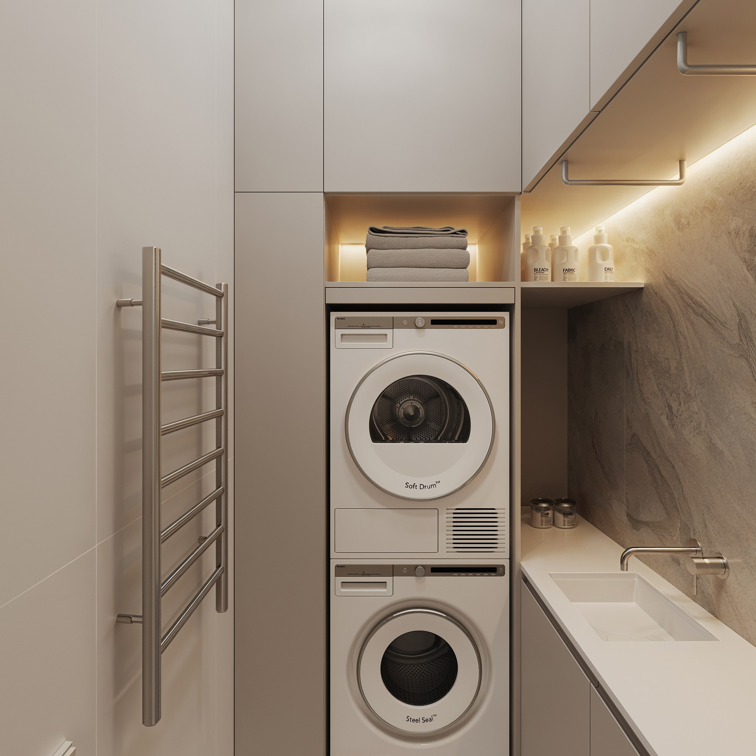 Большая семерка. Ans.render. Architectural visualisation studio