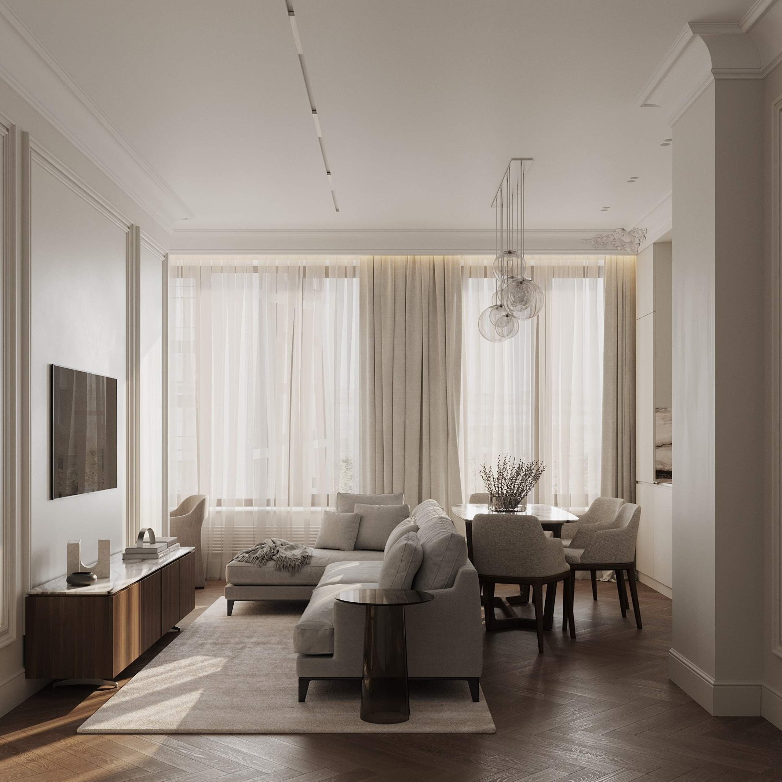 Nagatino. Ans.render. Студия архитектурной визуализации