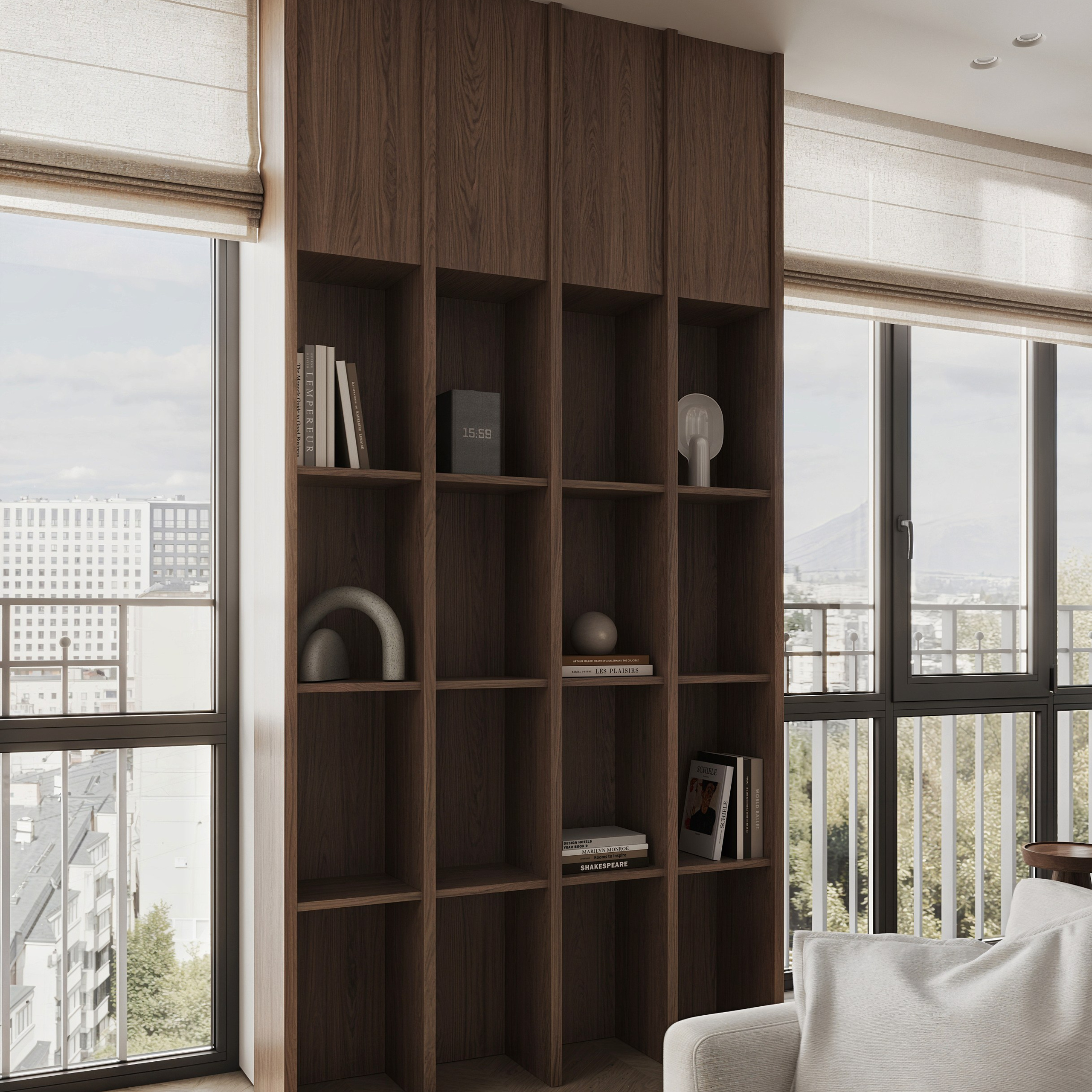 Большая семерка. Ans.render. Architectural visualisation studio
