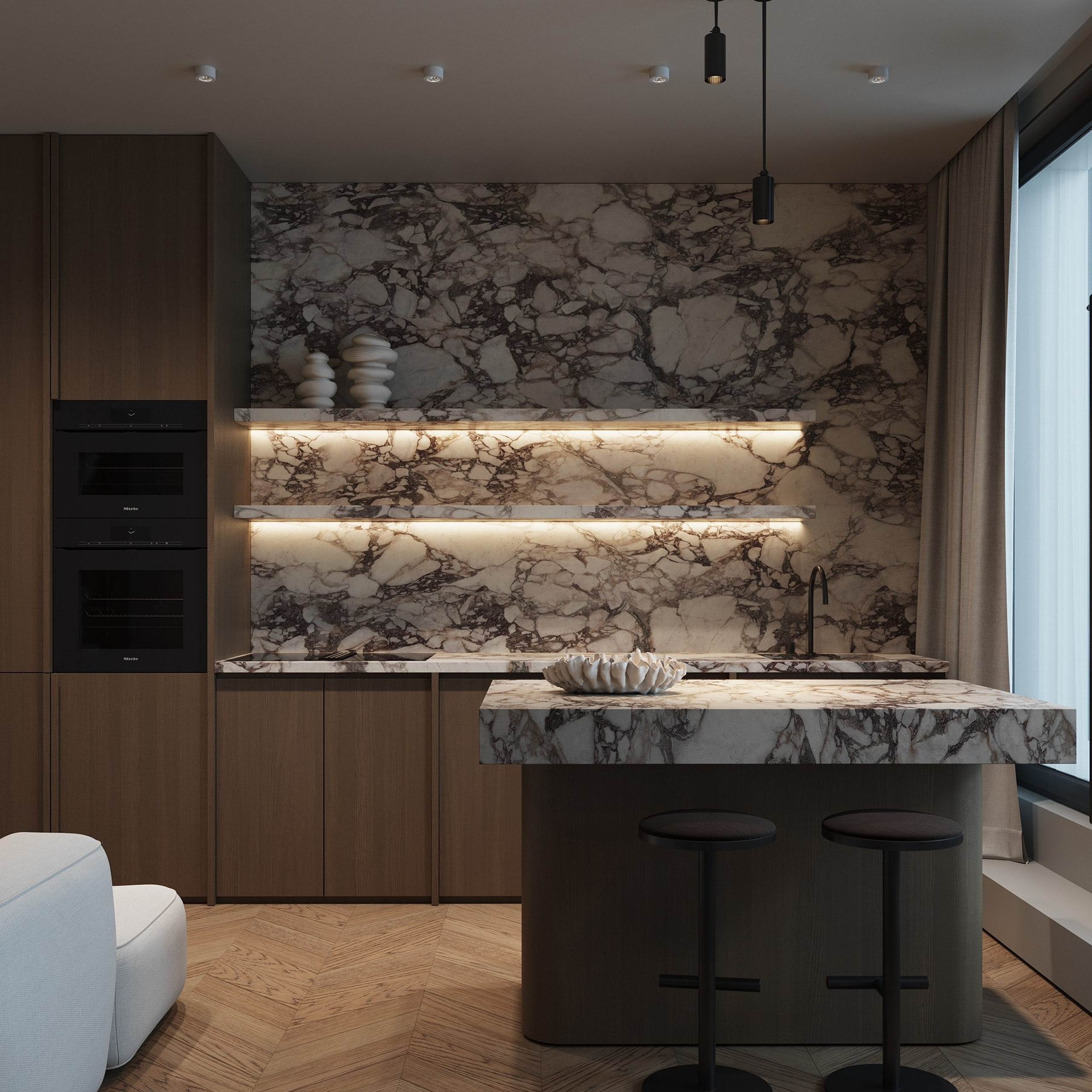 Малая Франция. Ans.render. Студия архитектурной визуализации