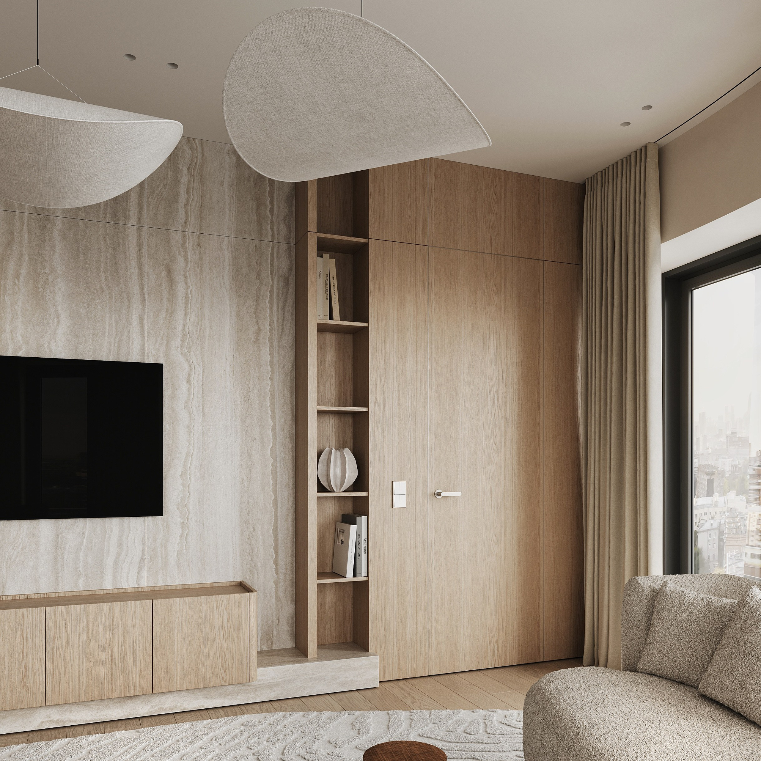 Sky View. Анс.рендер. Студия архитектурной визуализации