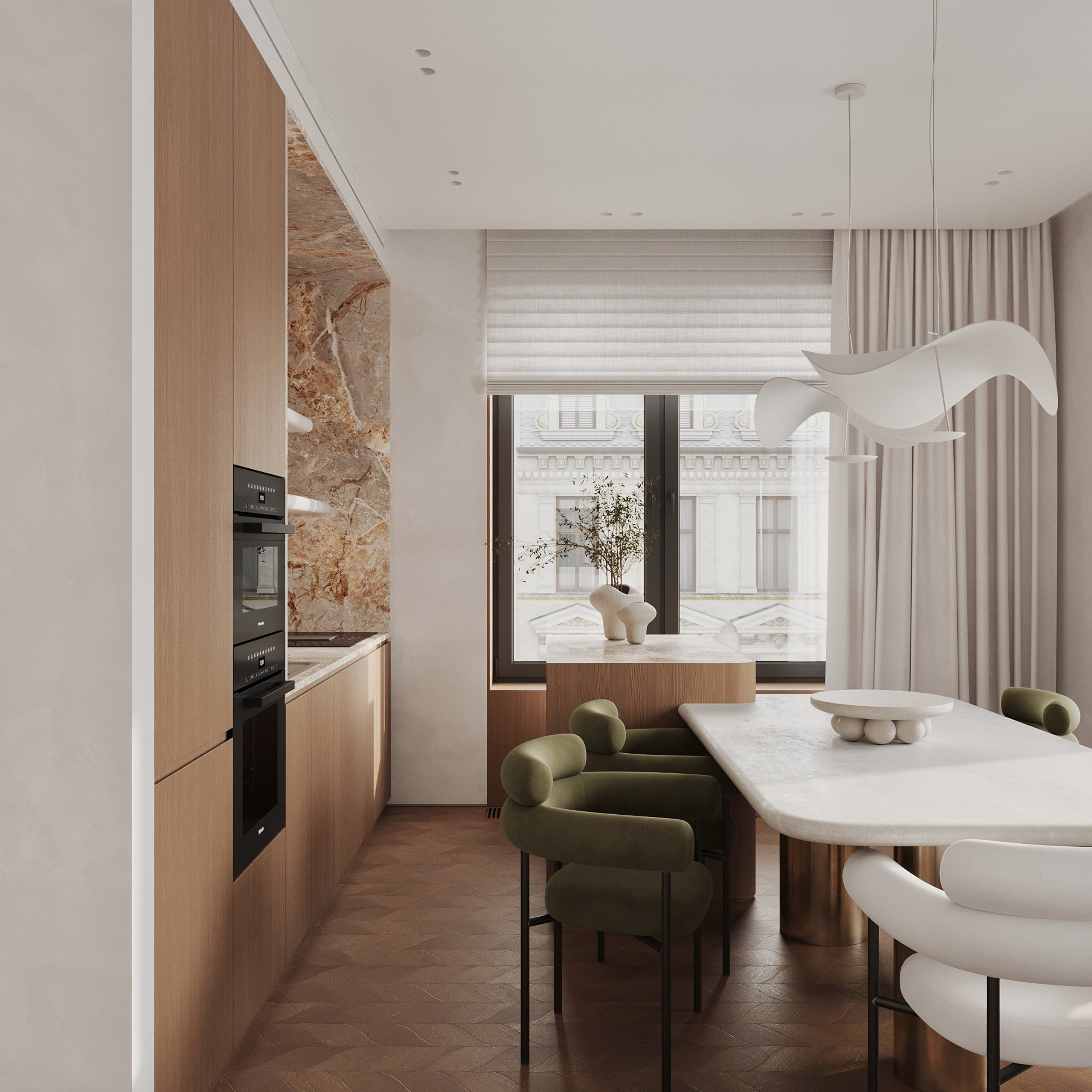 Московский СПБ. Ans.render. Студия архитектурной визуализации