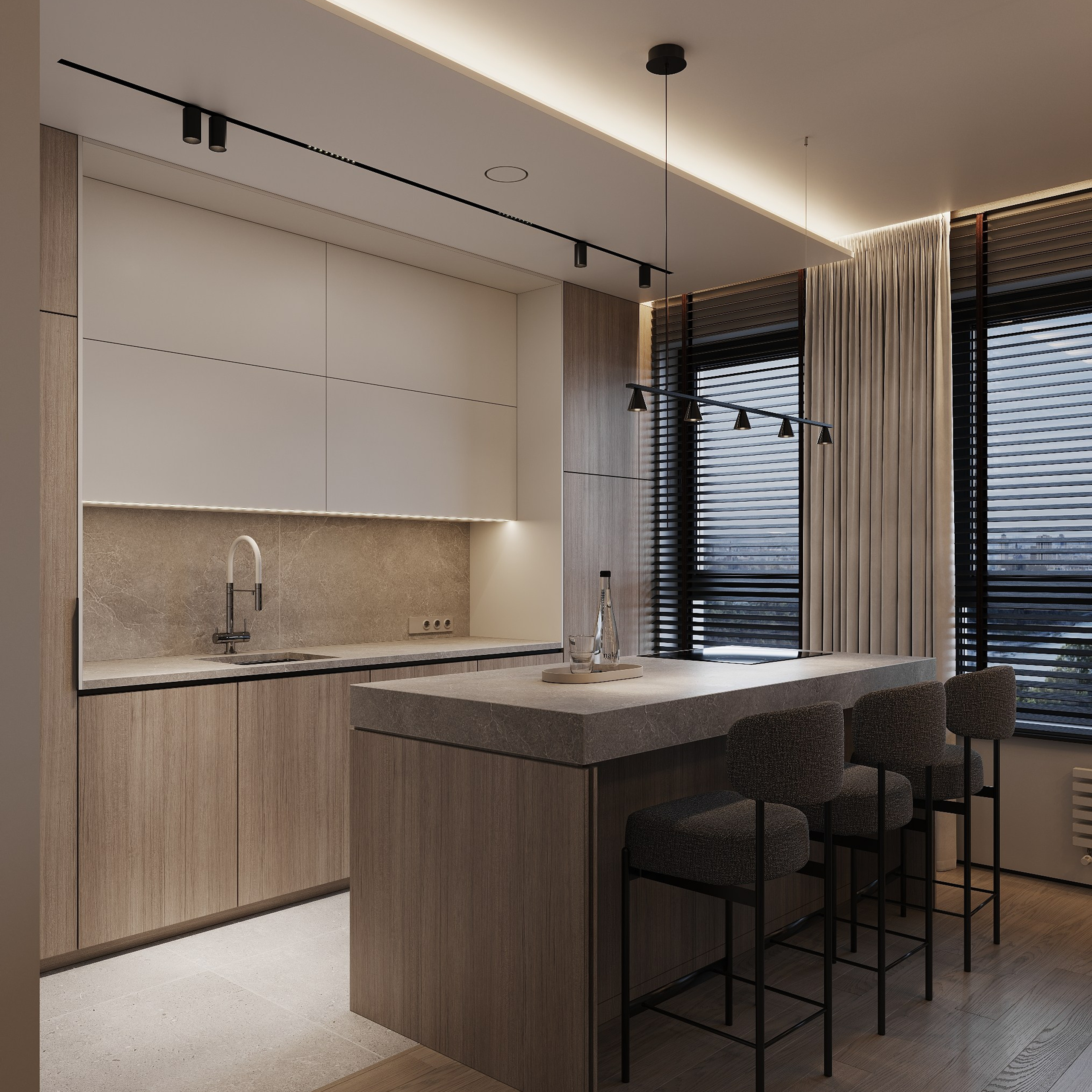 Датский квартал. Ans.render. Студия архитектурной визуализации