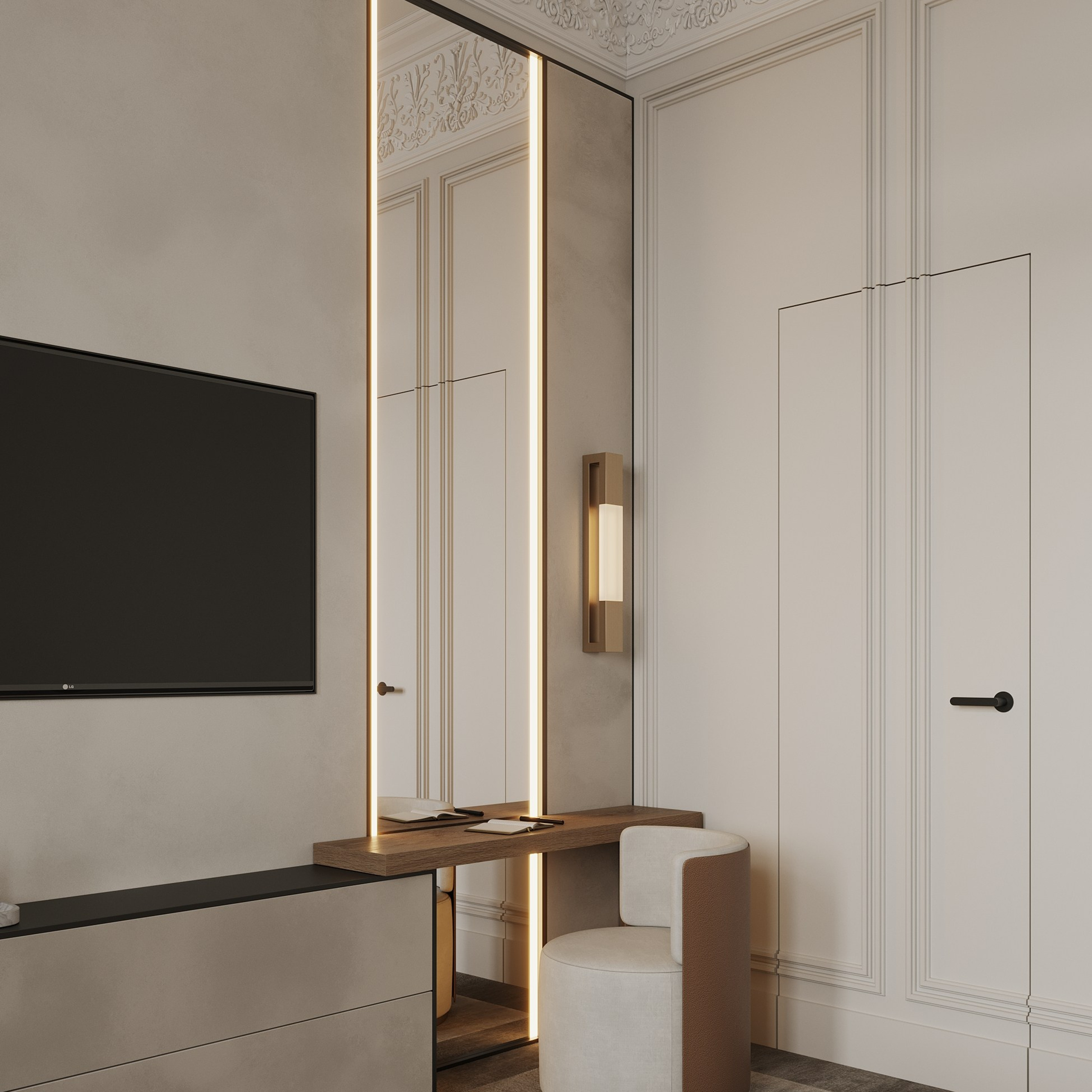 Отель Пекин. Ans.render. Студия архитектурной визуализации