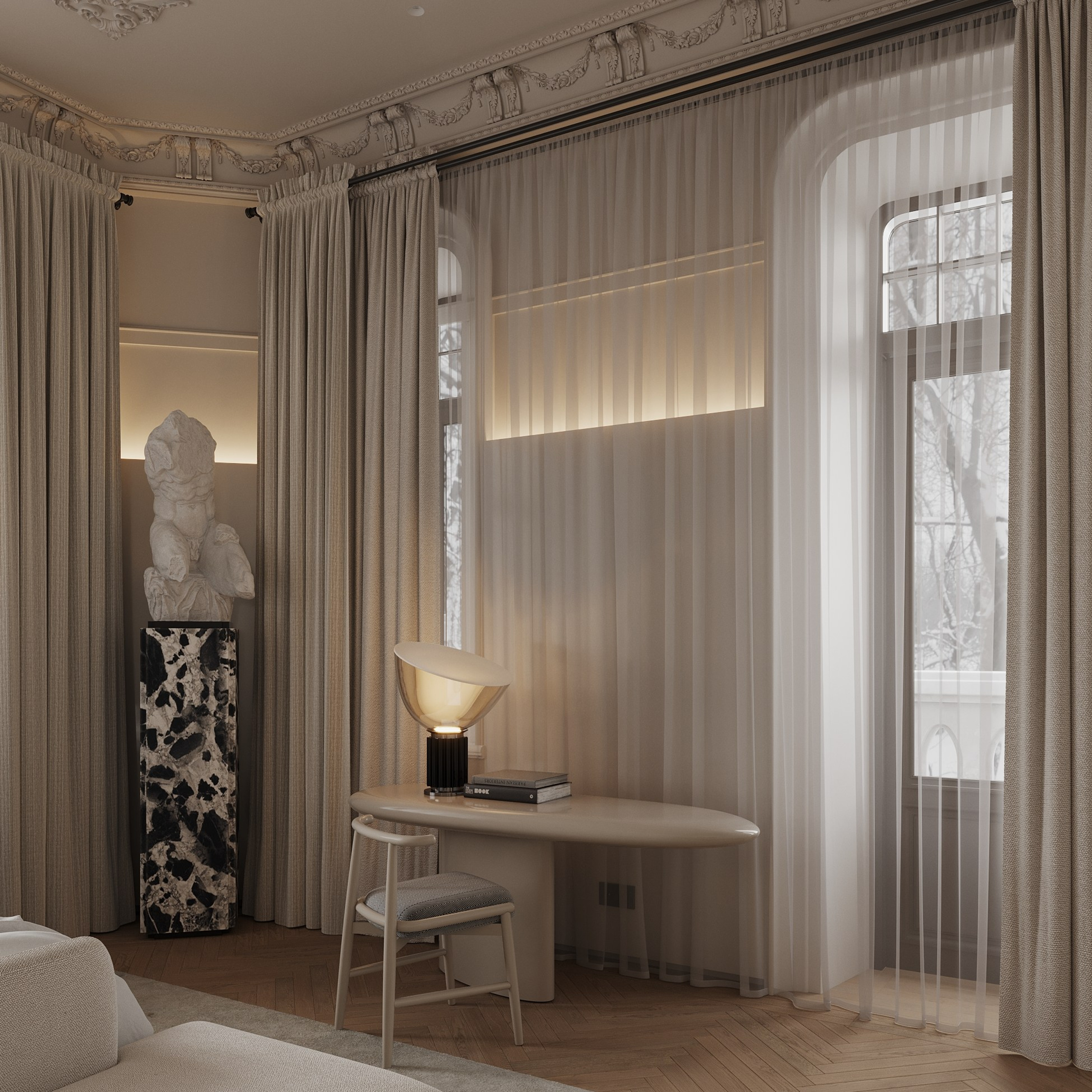 Замок в Ярославле. Ans.render. Студия архитектурной визуализации