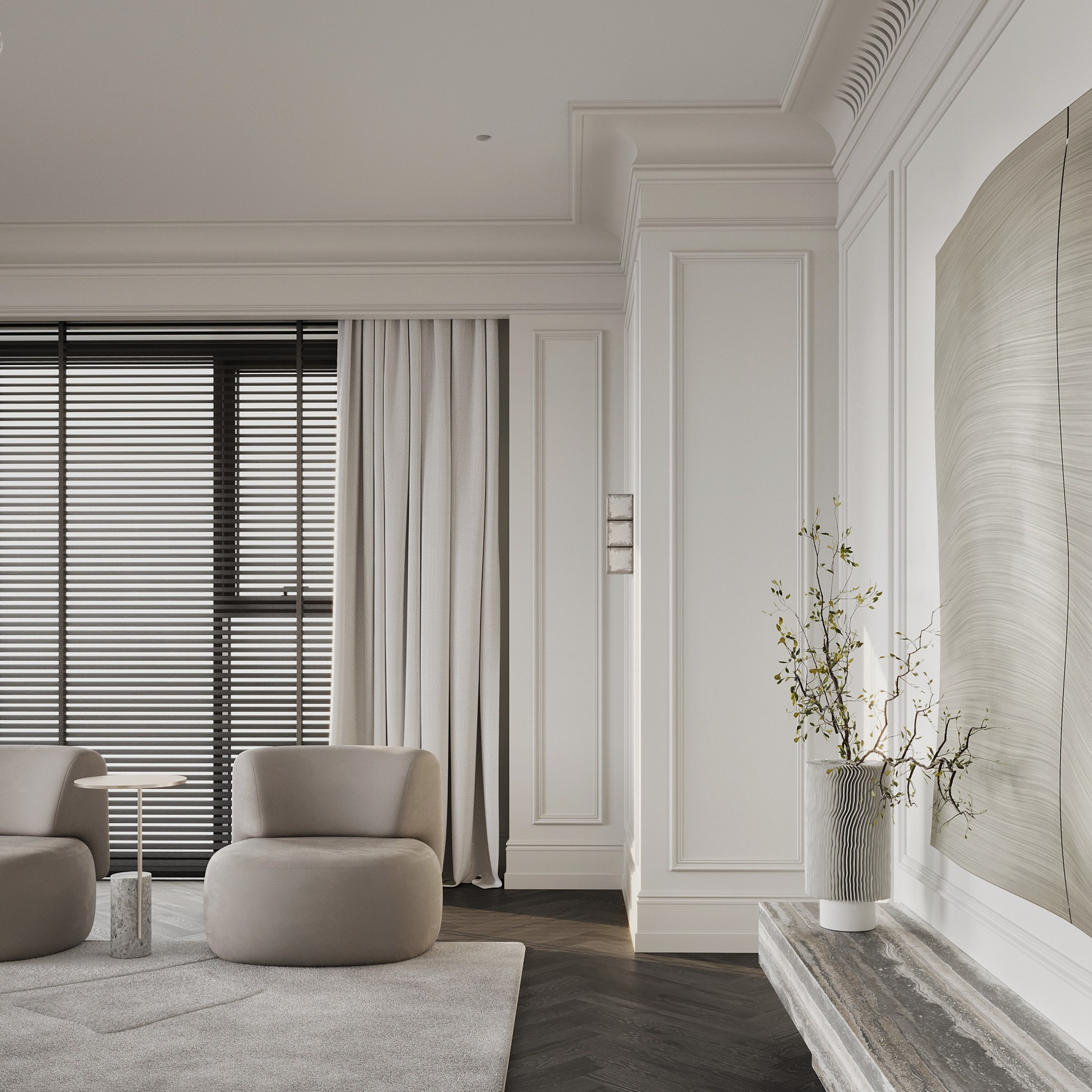 Поклонная. Ans.render. Студия архитектурной визуализации