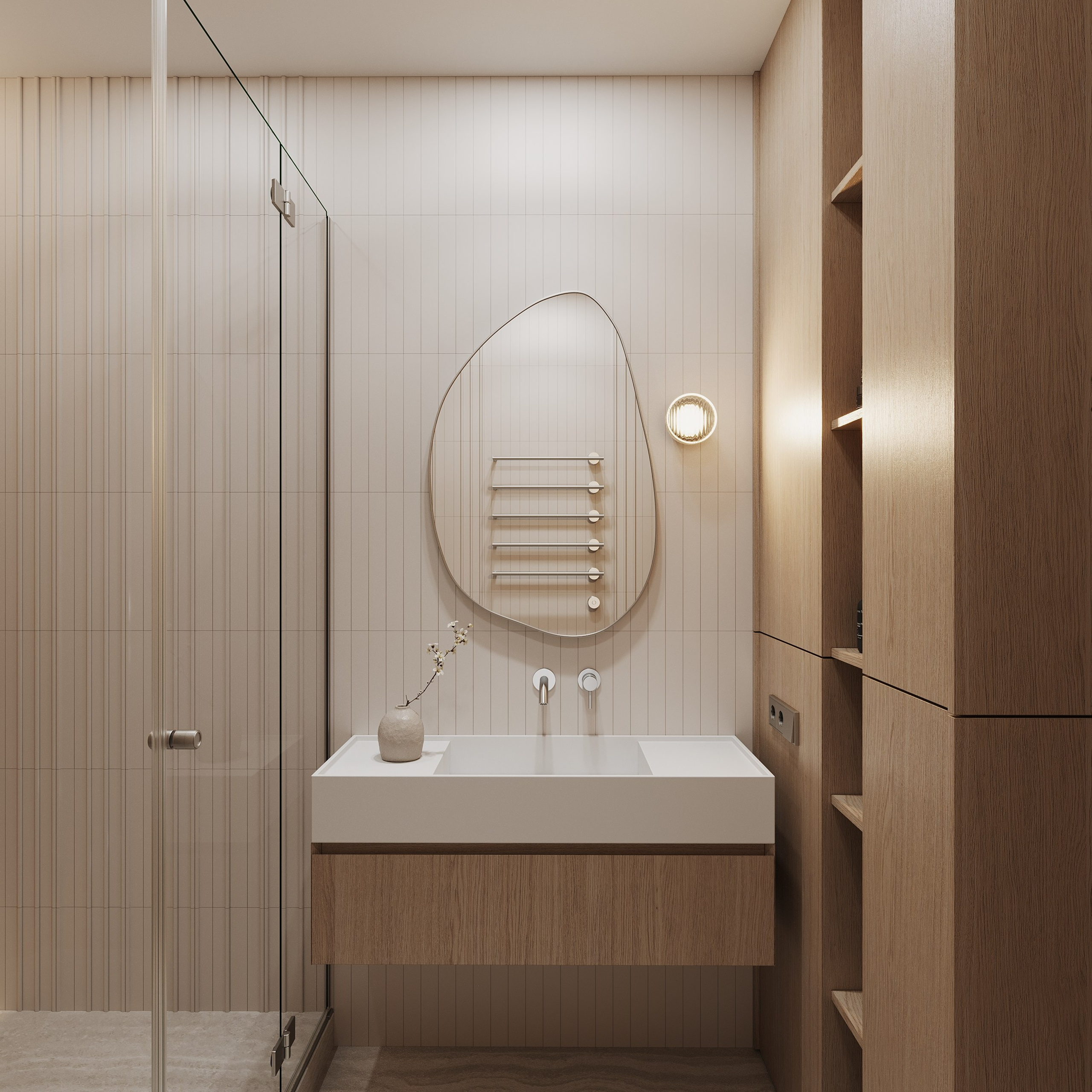 Sky View. Анс.рендер. Студия архитектурной визуализации