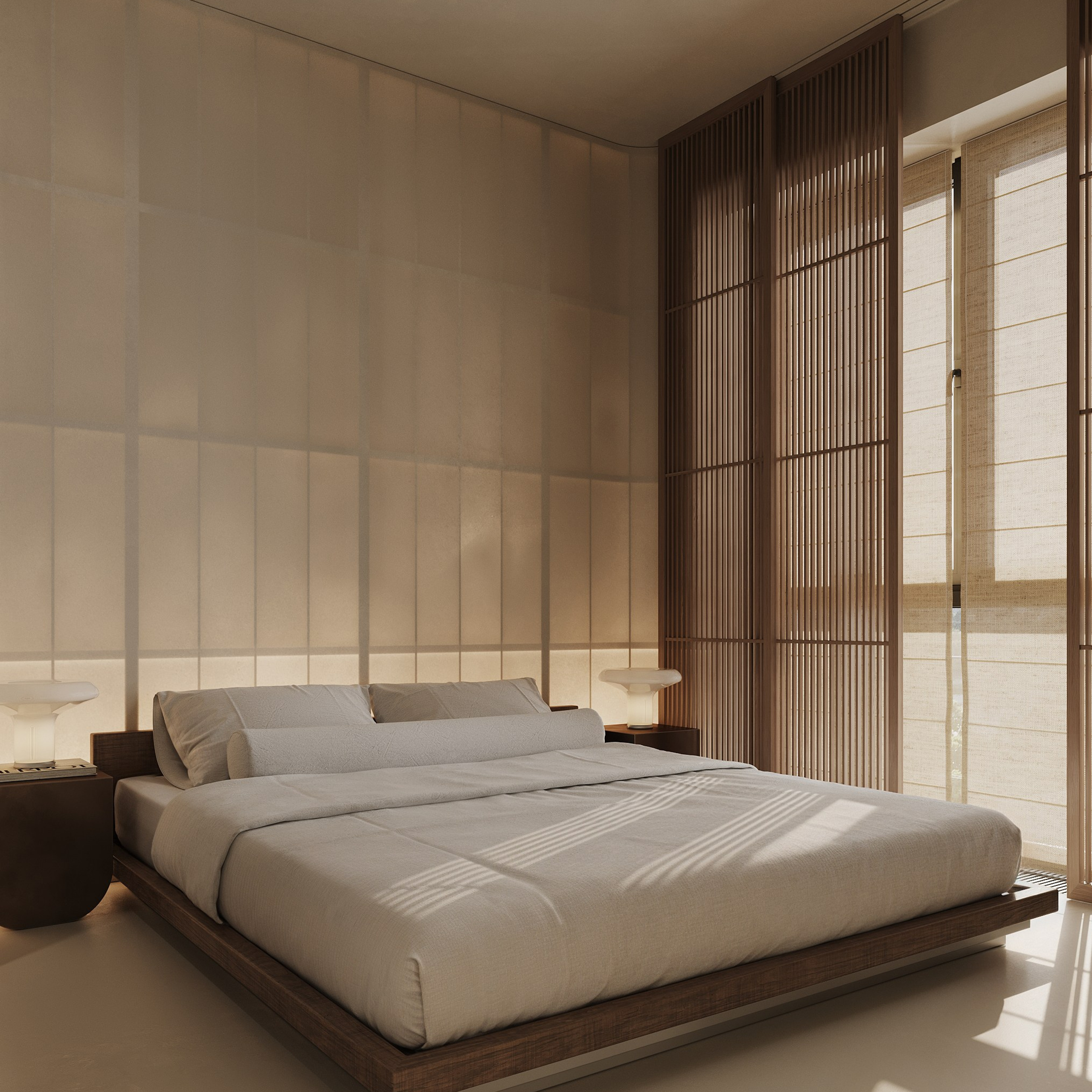 Casa Japandi. Ans.render. Студия архитектурной визуализации