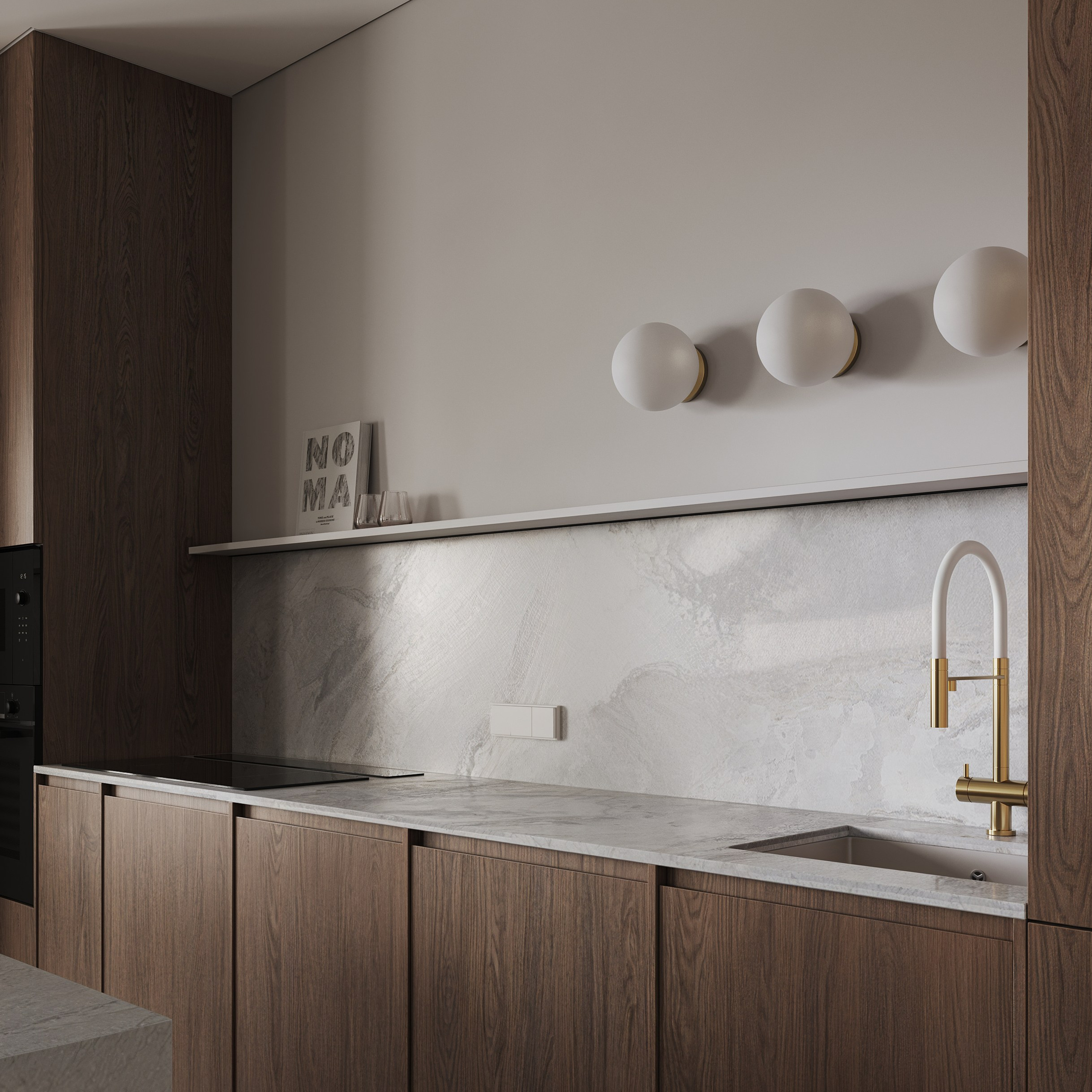 Большая семерка. Ans.render. Architectural visualisation studio
