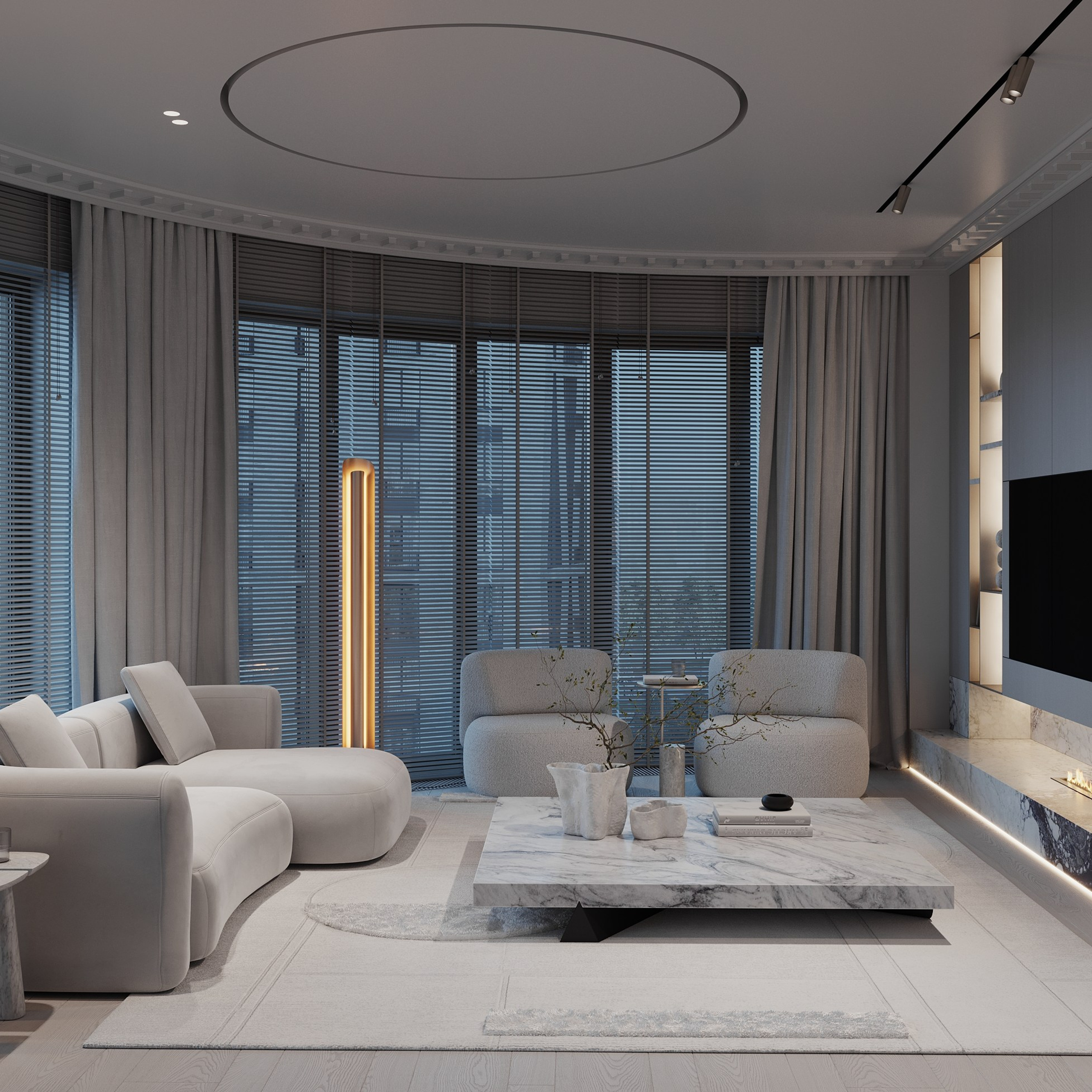 Садовые кварталы QR. Ans.render. Студия архитектурной визуализации