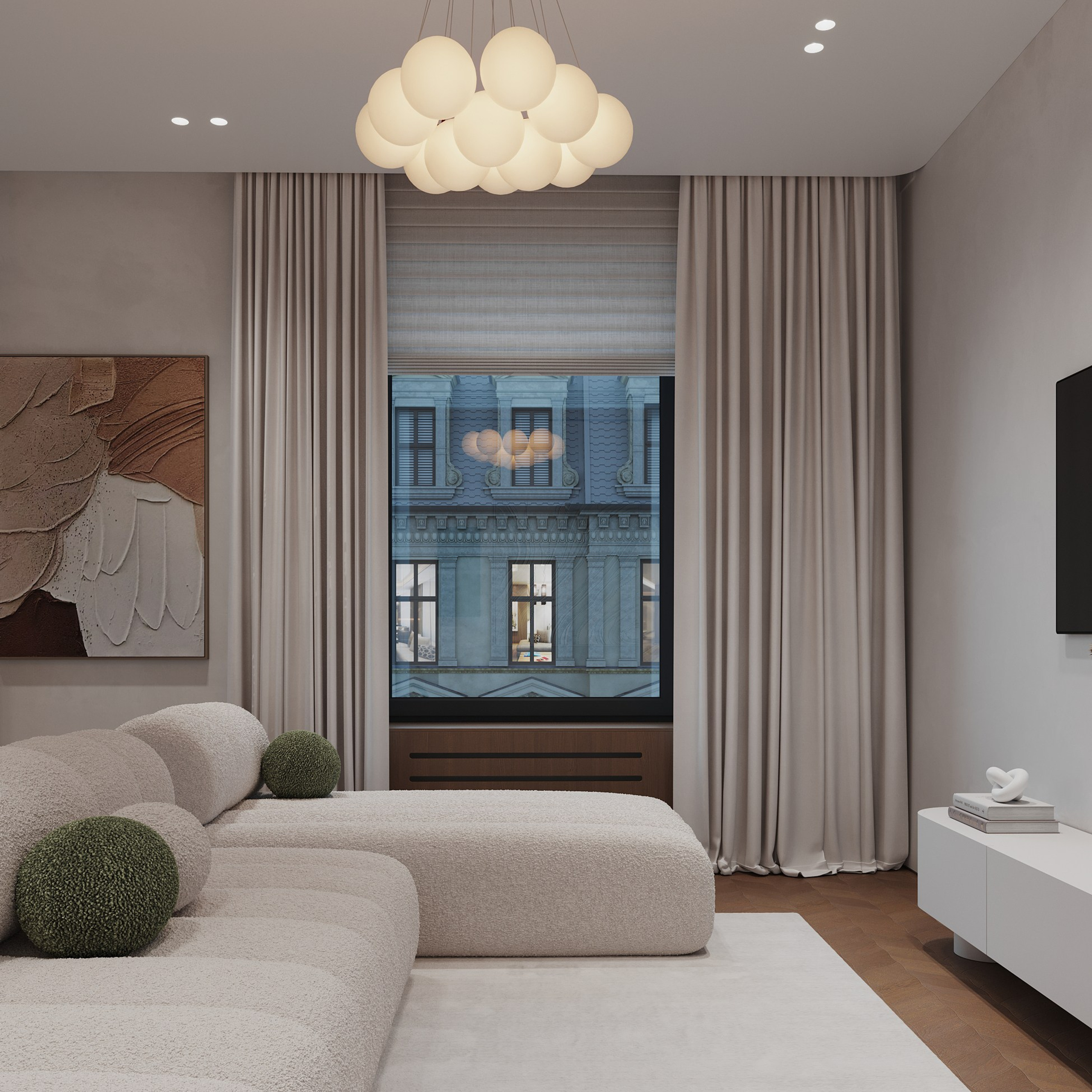 Московский СПБ. Ans.render. Студия архитектурной визуализации