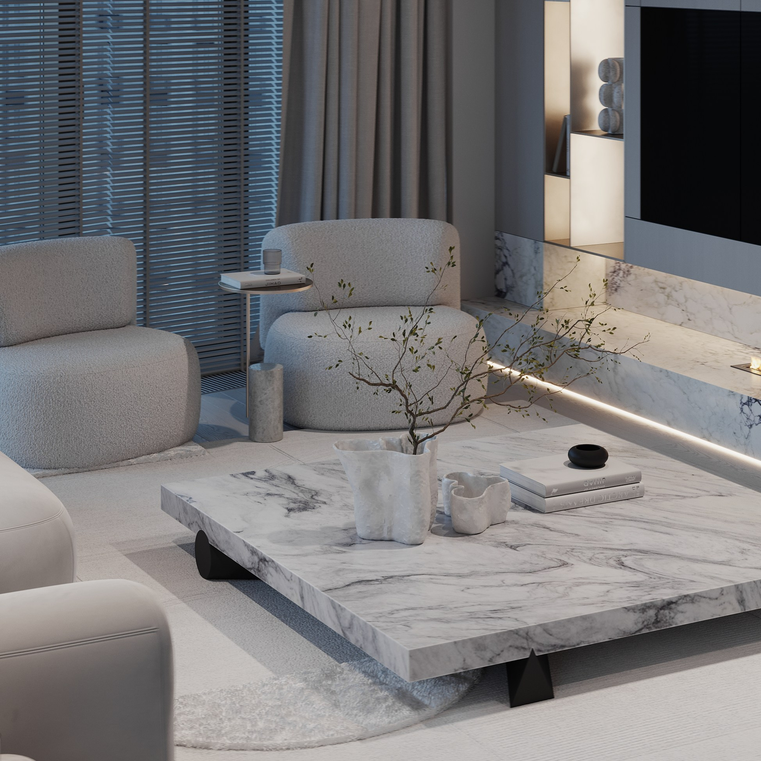 Садовые кварталы QR. Ans.render. Студия архитектурной визуализации