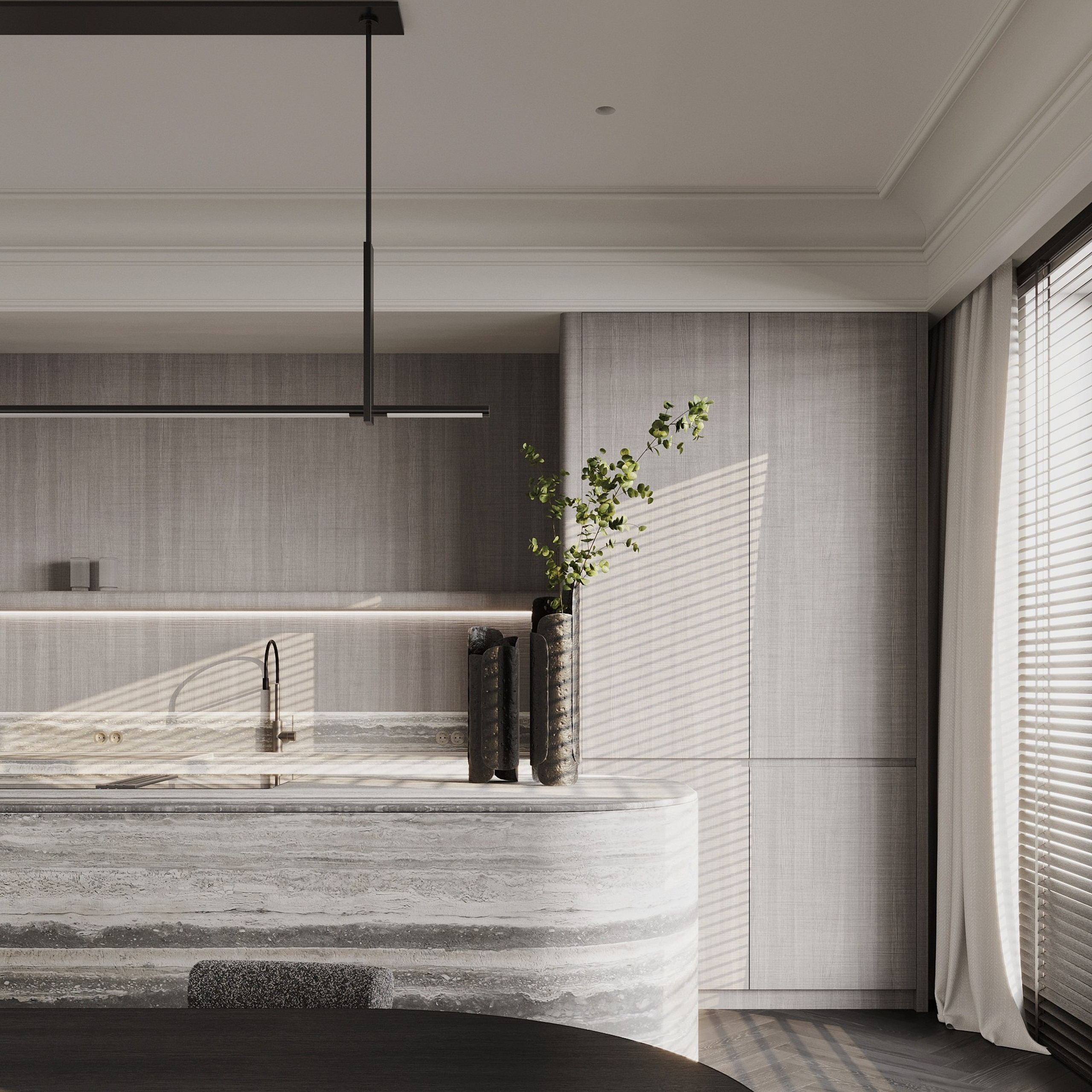 Поклонная. Ans.render. Студия архитектурной визуализации