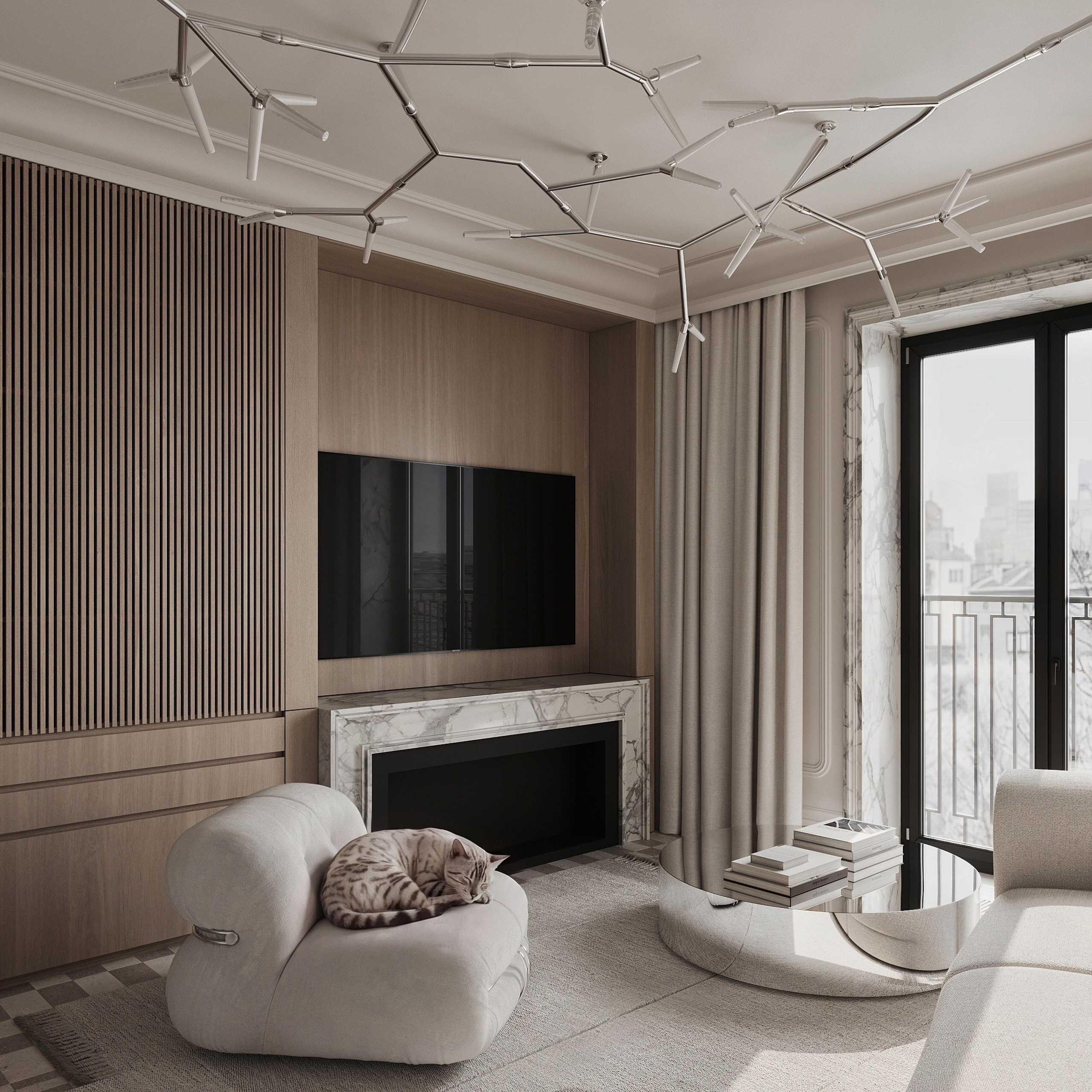 Софийская набережная 74. Ans.render. Architectural visualisation studio