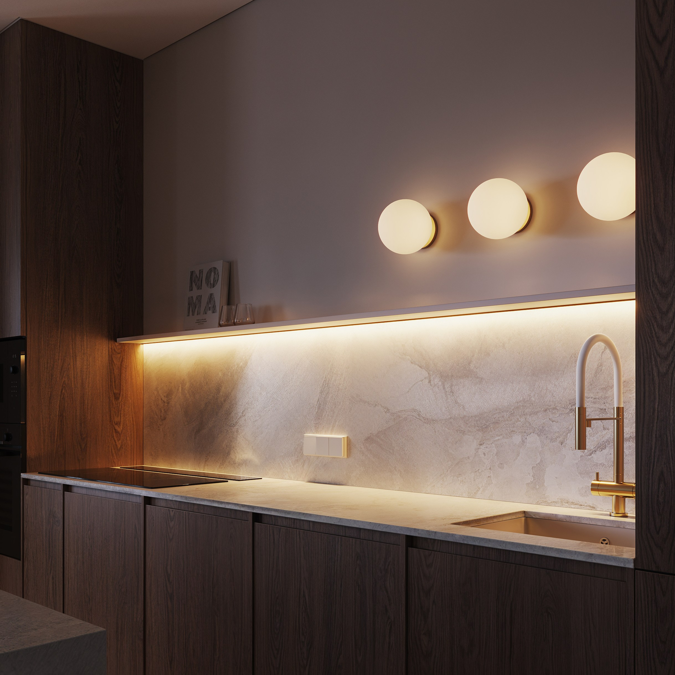 Большая семерка. Ans.render. Architectural visualisation studio