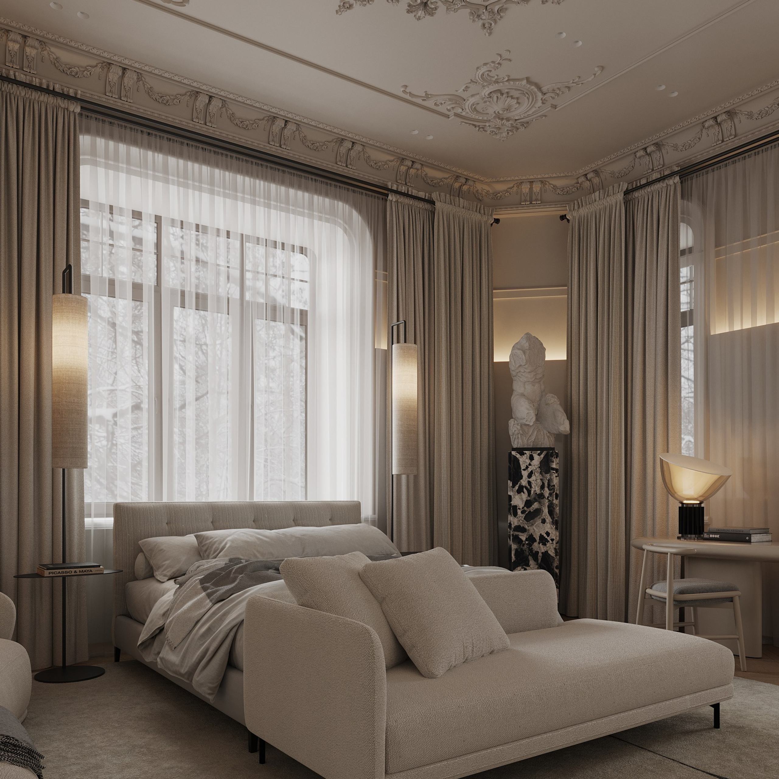 Замок в Ярославле. Ans.render. Студия архитектурной визуализации