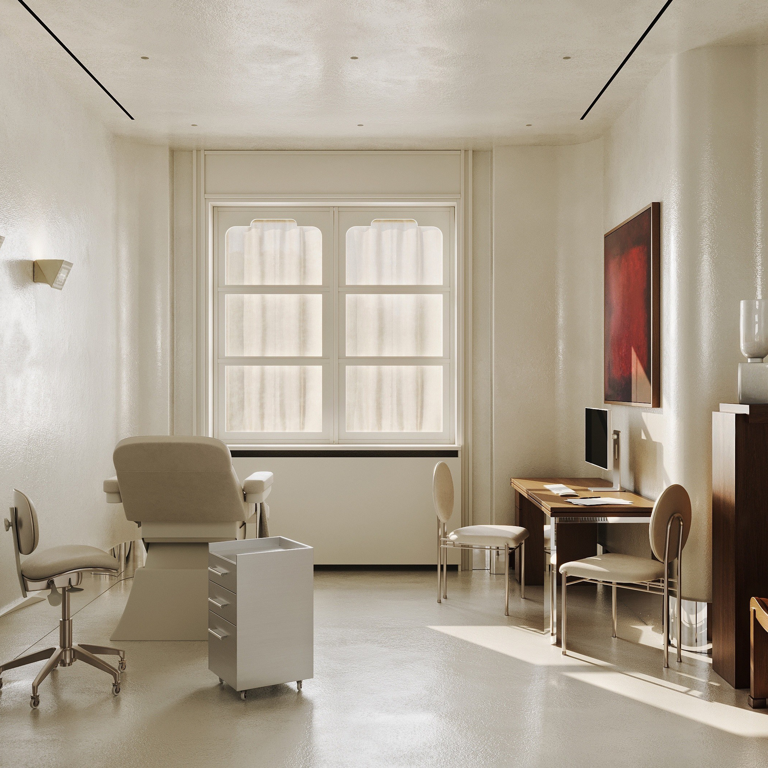 ONNA Aesthetic clinic. Анс.рендер. Студия архитектурной визуализации
