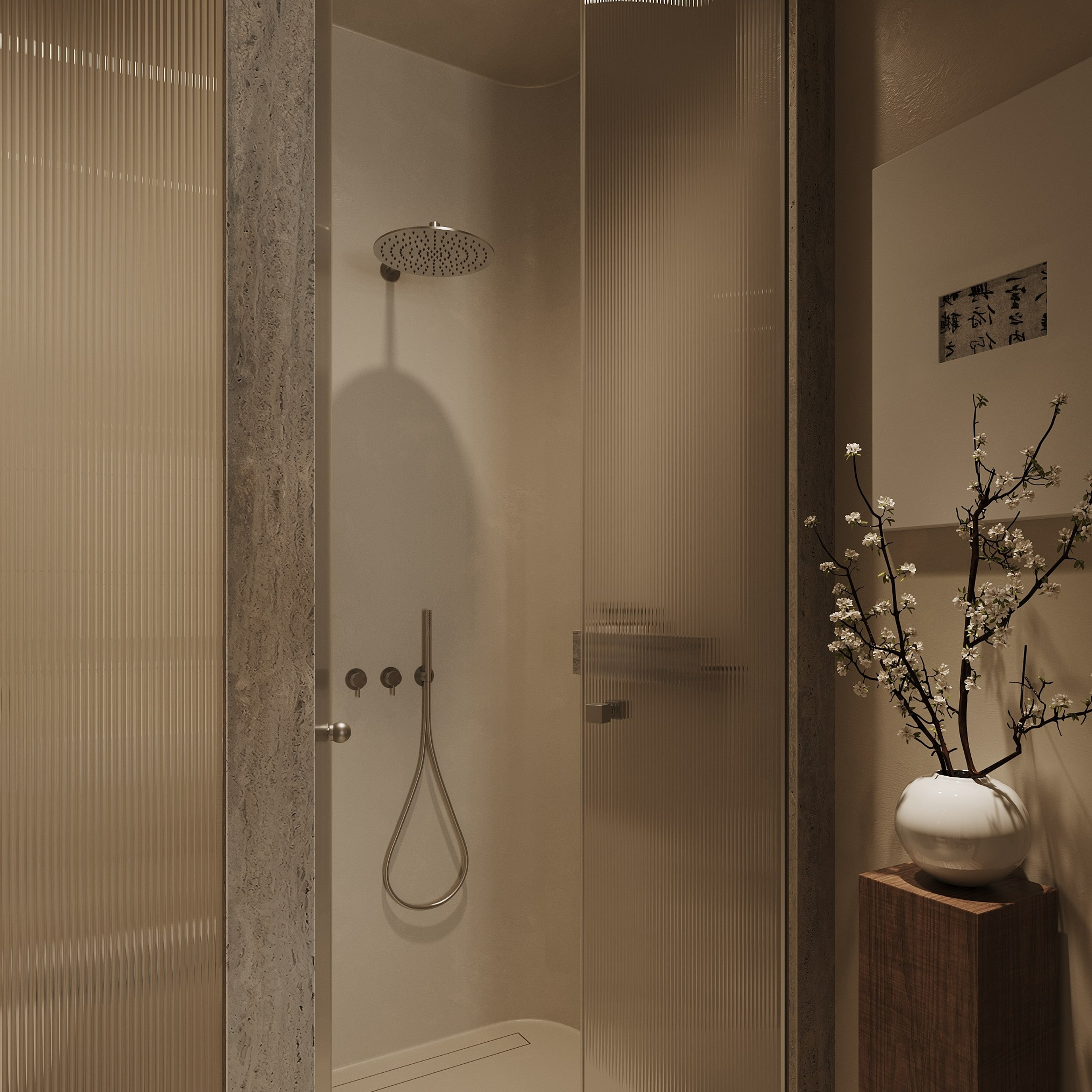 Casa Japandi. Ans.render. Студия архитектурной визуализации