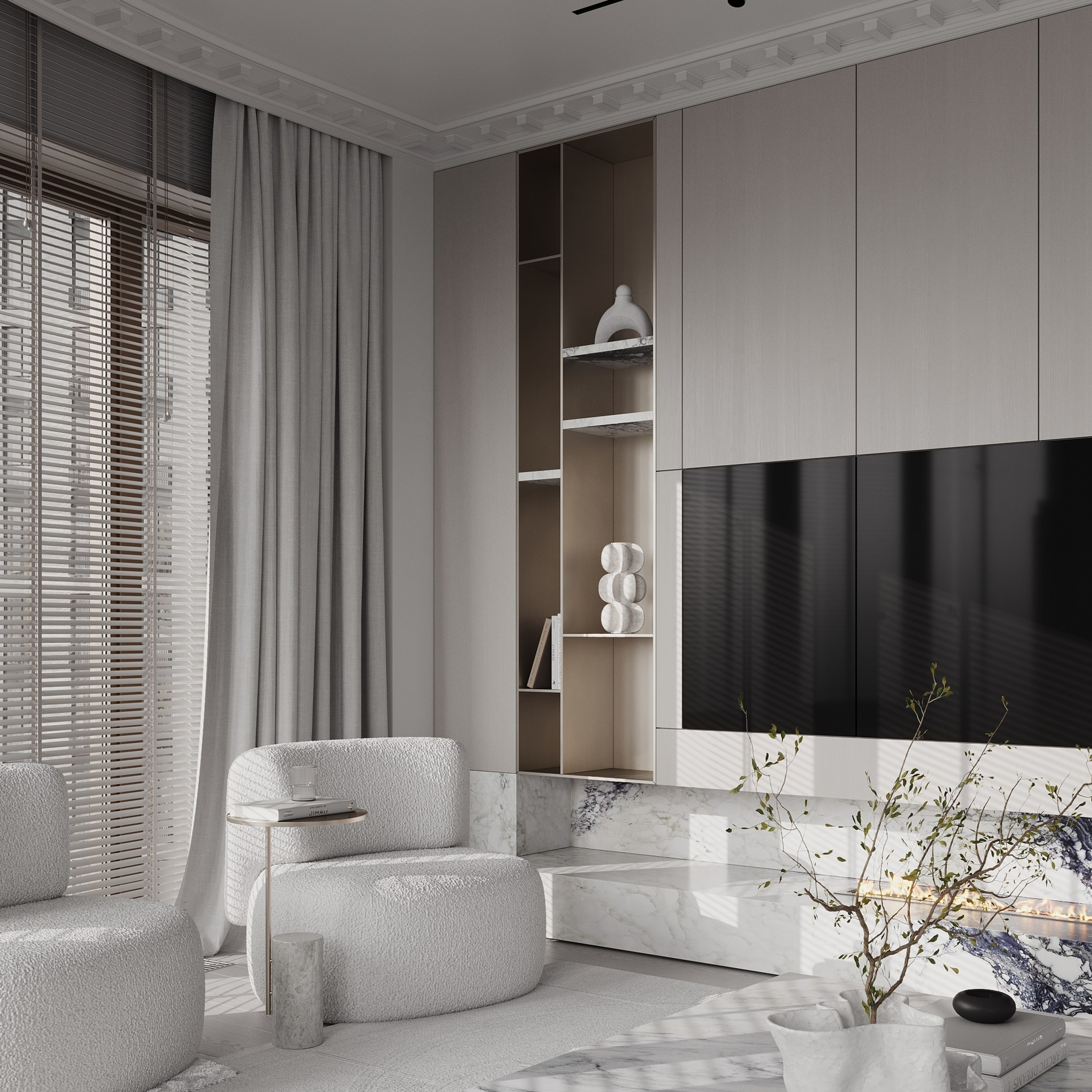 Садовые кварталы QR. Ans.render. Студия архитектурной визуализации