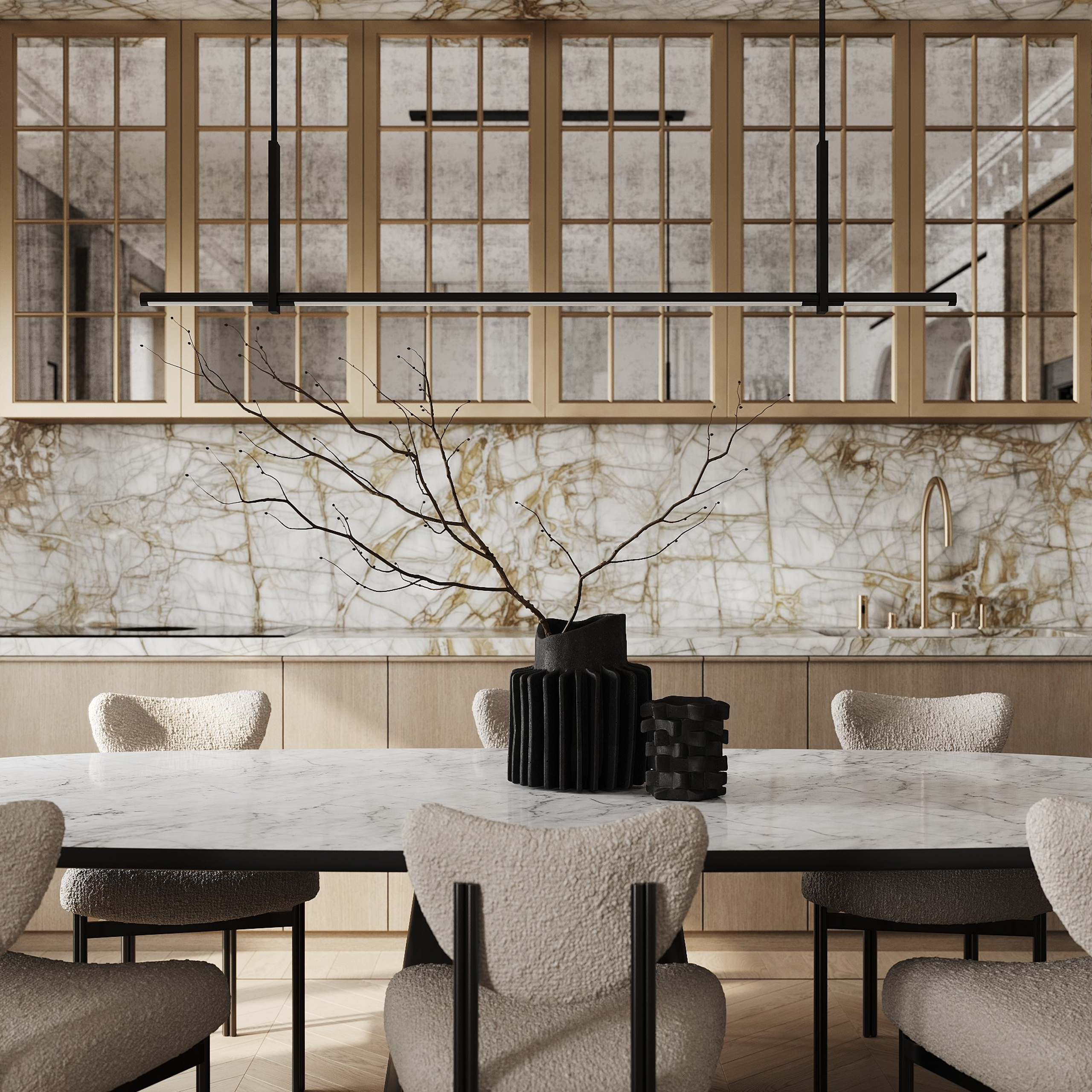 Остоженка. Ans.render. Студия архитектурной визуализации