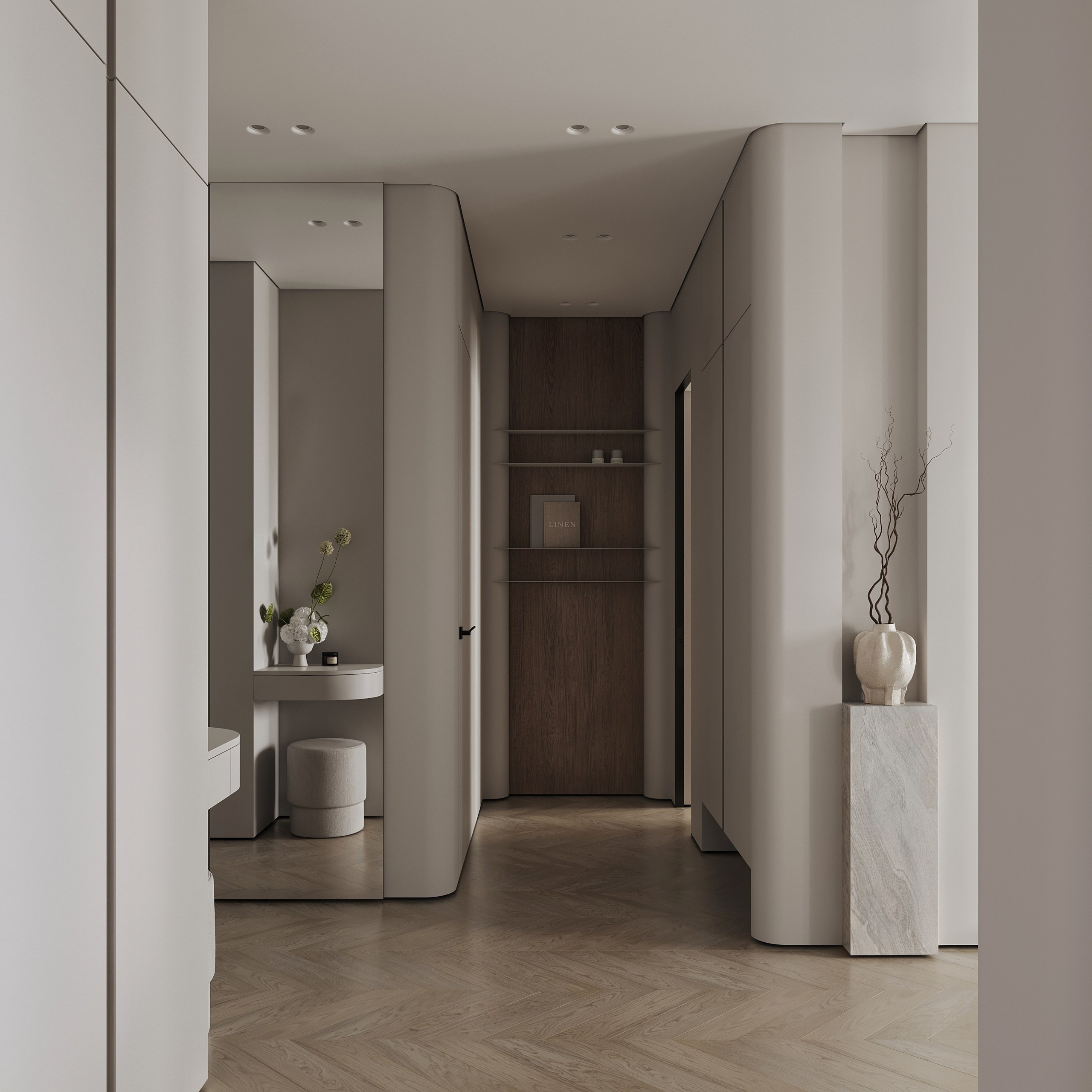 Большая семерка. Ans.render. Architectural visualisation studio