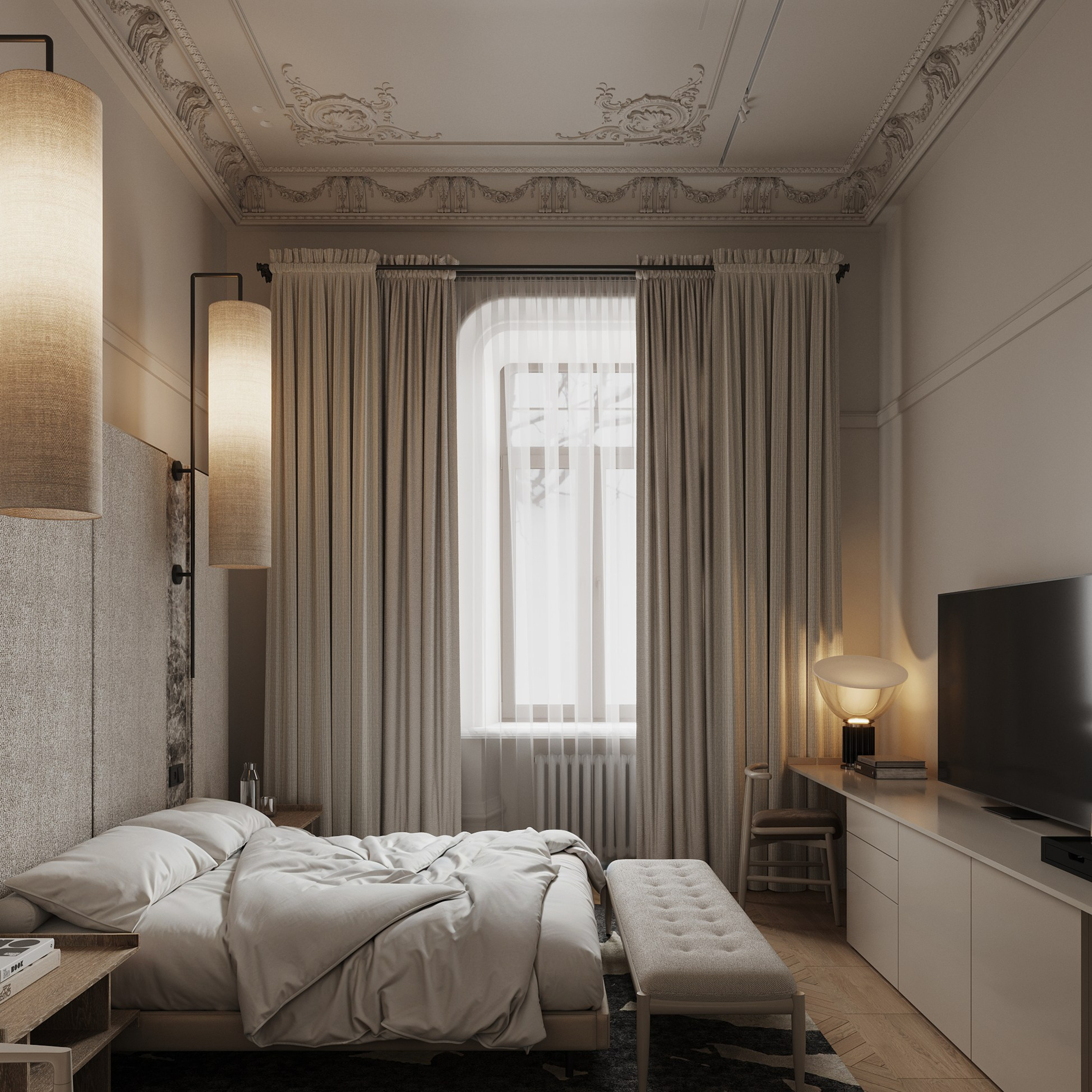 Замок в Ярославле. Ans.render. Студия архитектурной визуализации