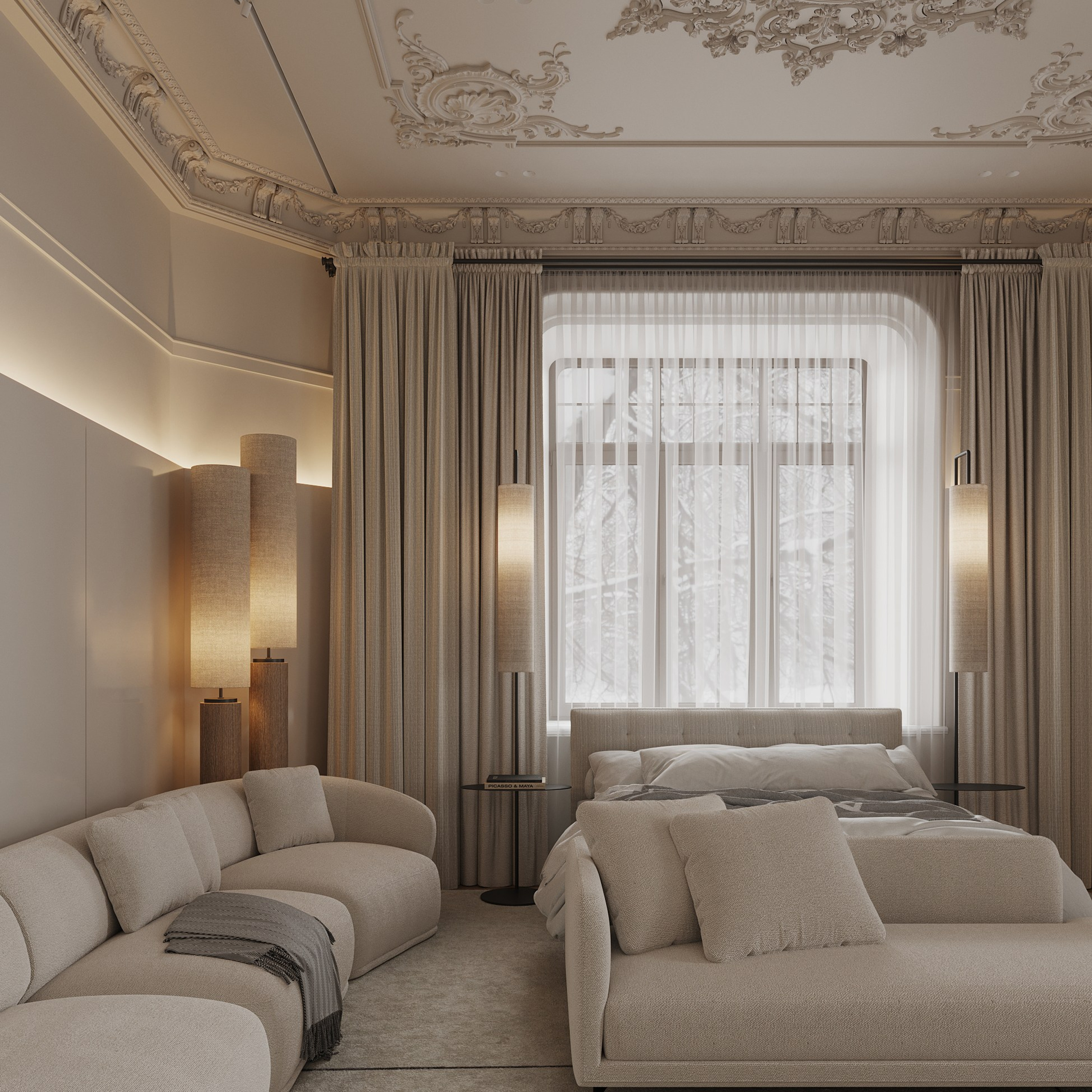 Замок в Ярославле. Ans.render. Студия архитектурной визуализации