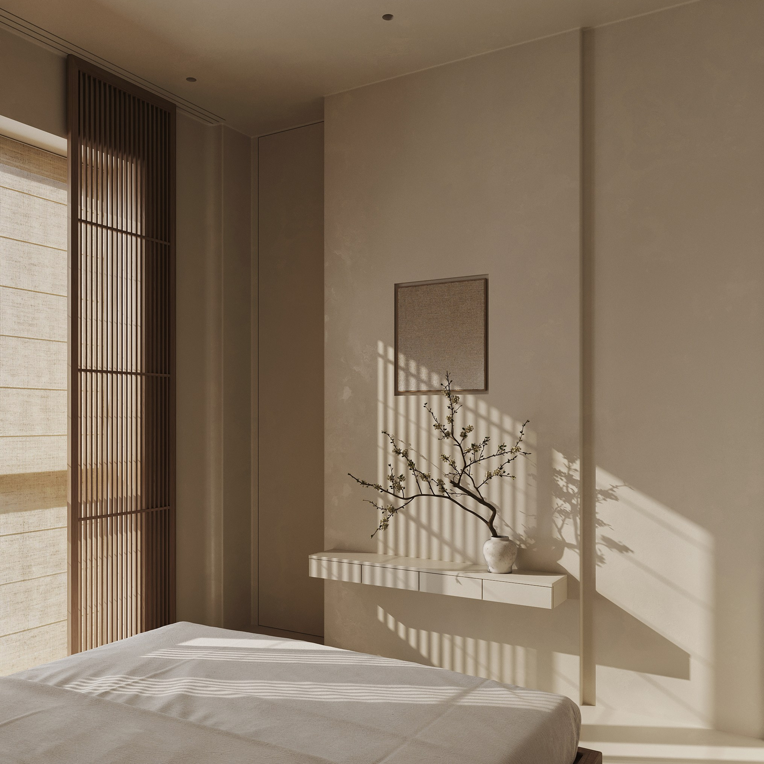 Casa Japandi. Ans.render. Студия архитектурной визуализации