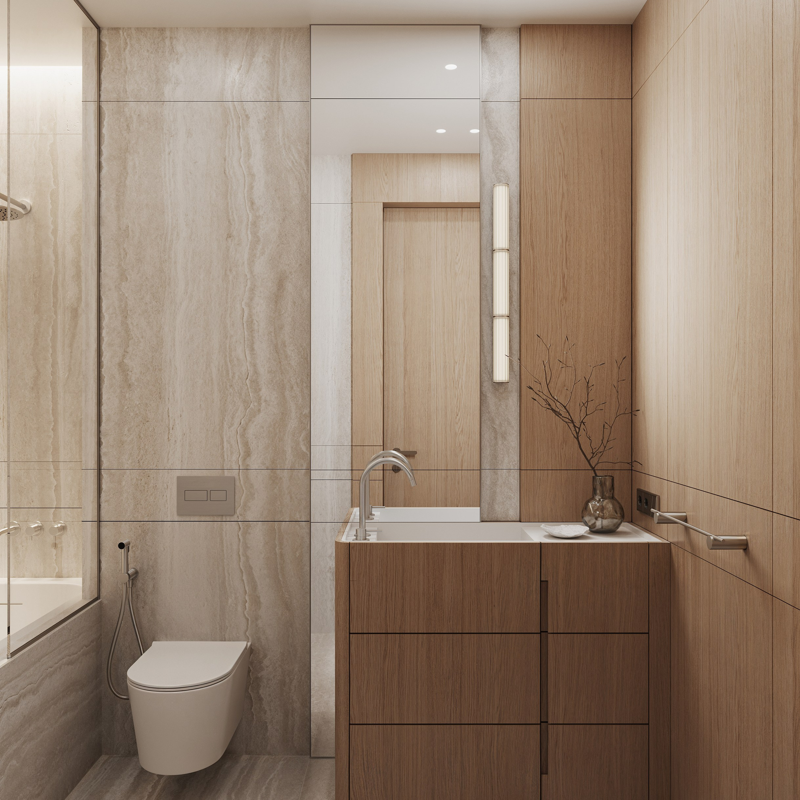 Sky View. Анс.рендер. Студия архитектурной визуализации