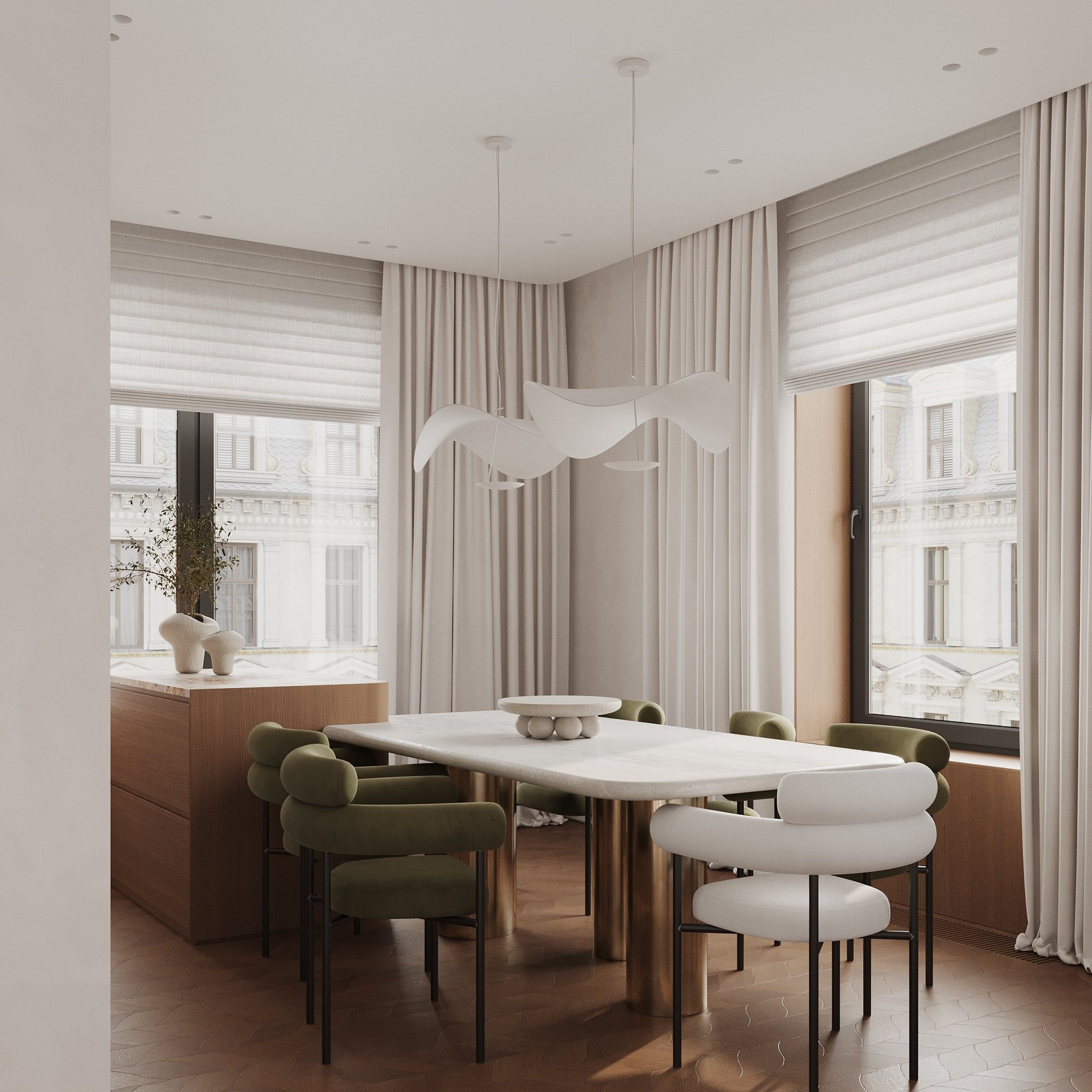 Московский СПБ. Ans.render. Студия архитектурной визуализации