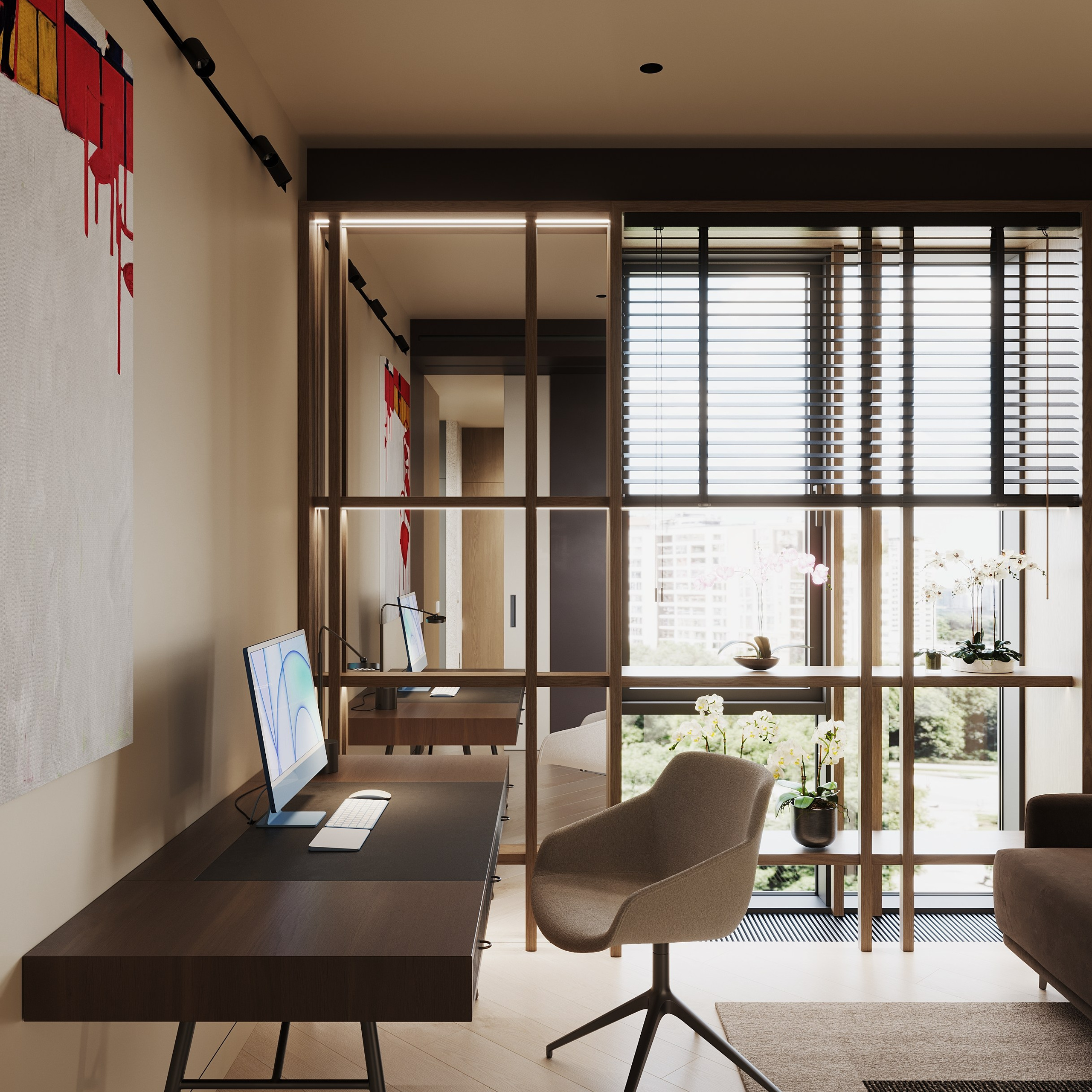 Примавера. Ans.render. Architectural visualisation studio