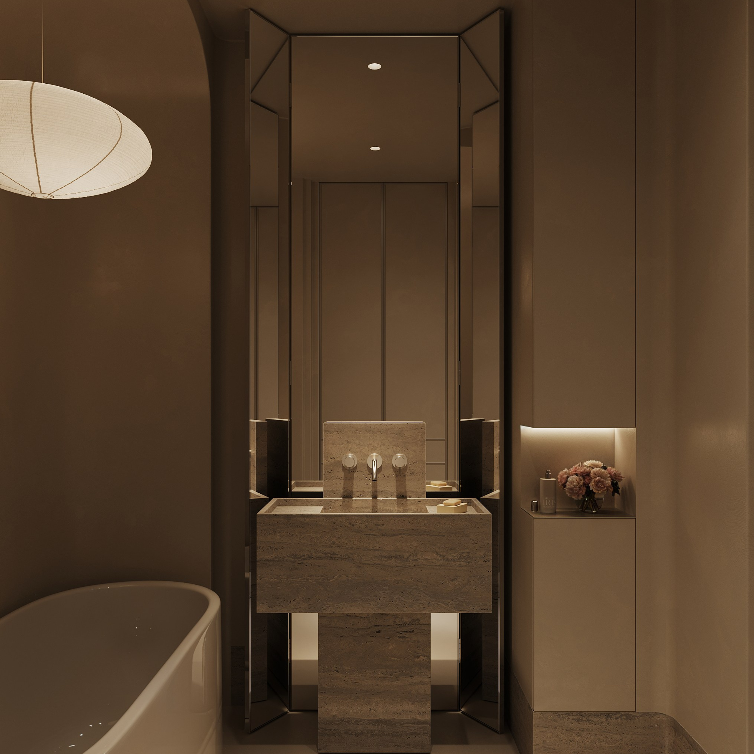 Casa Japandi. Ans.render. Студия архитектурной визуализации