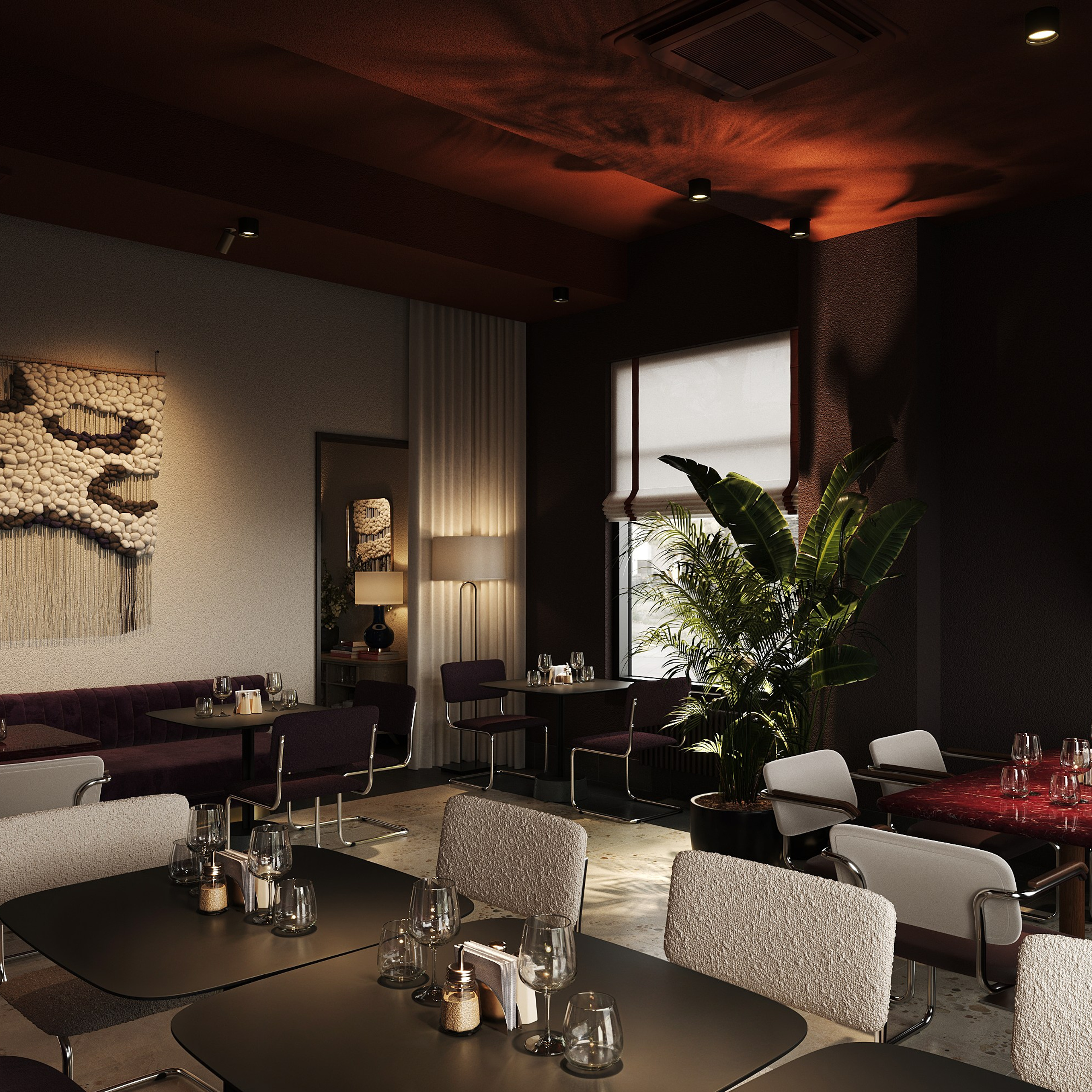 Ресторан Качуко. Ans.render. Студия архитектурной визуализации