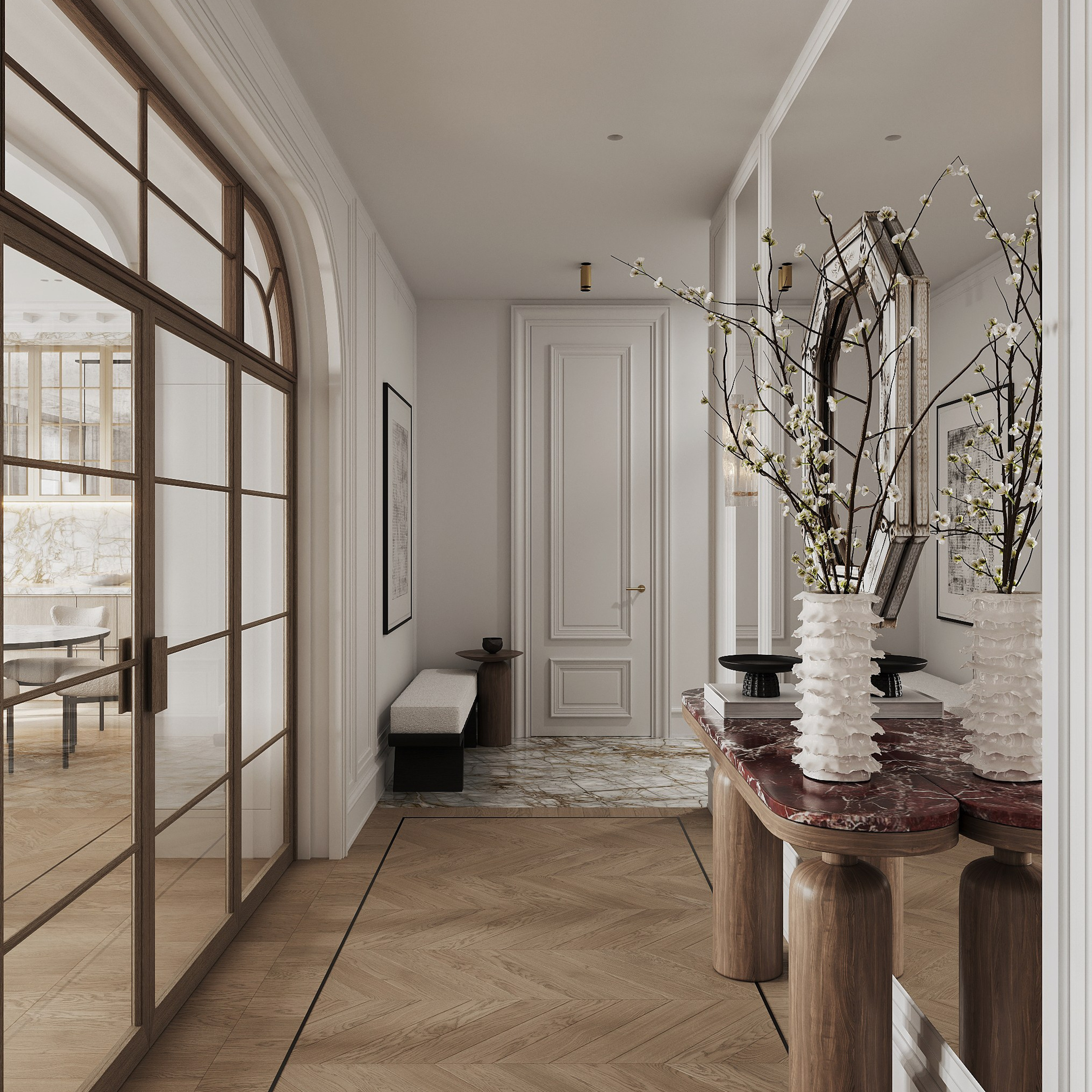 Остоженка. Ans.render. Студия архитектурной визуализации