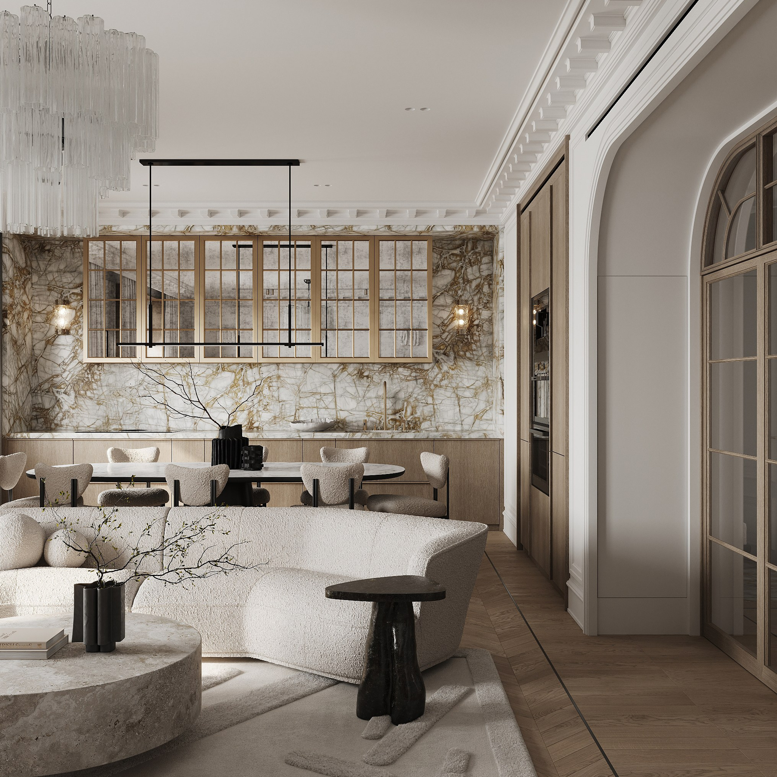 Остоженка. Ans.render. Студия архитектурной визуализации