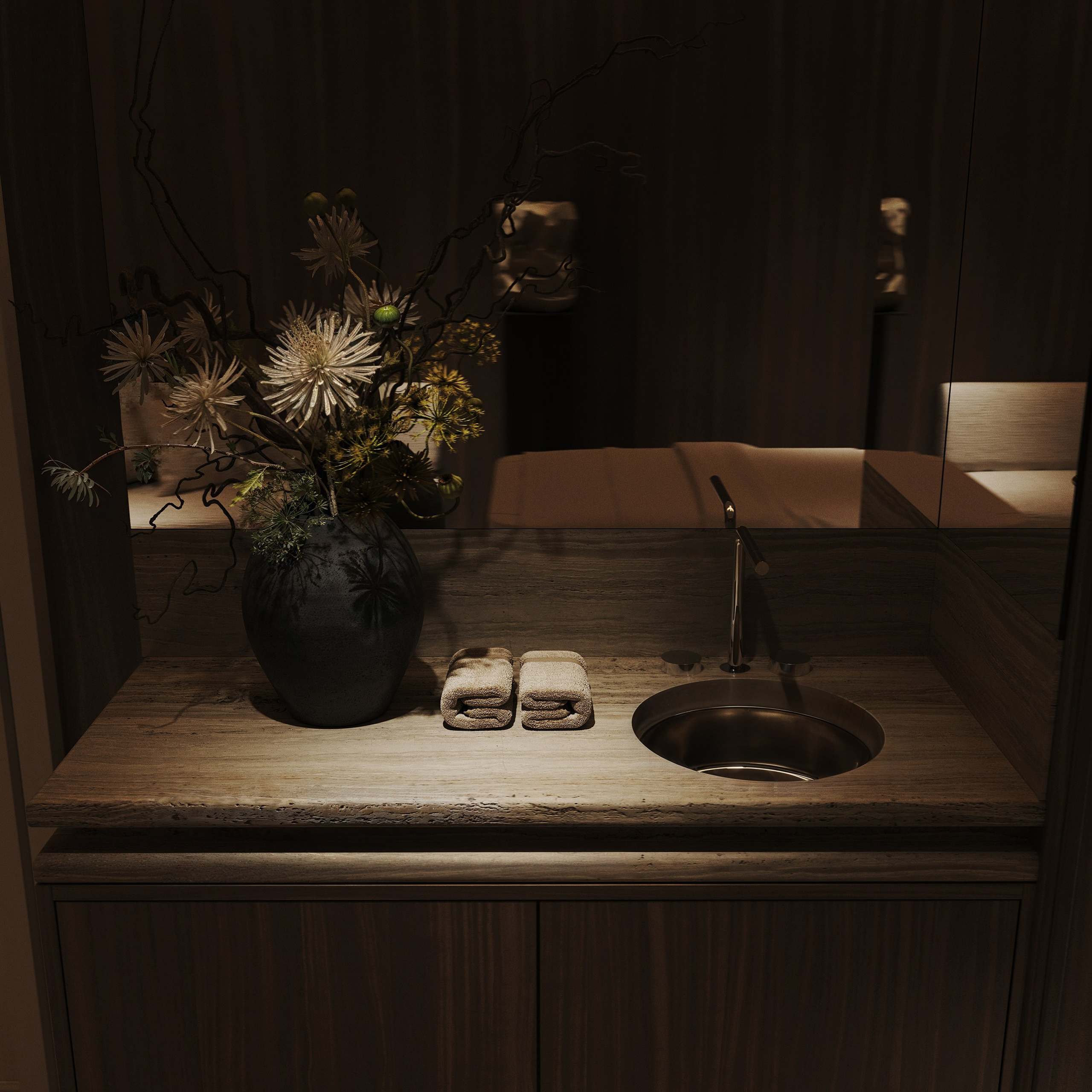 ONNA Aesthetic clinic. Анс.рендер. Студия архитектурной визуализации
