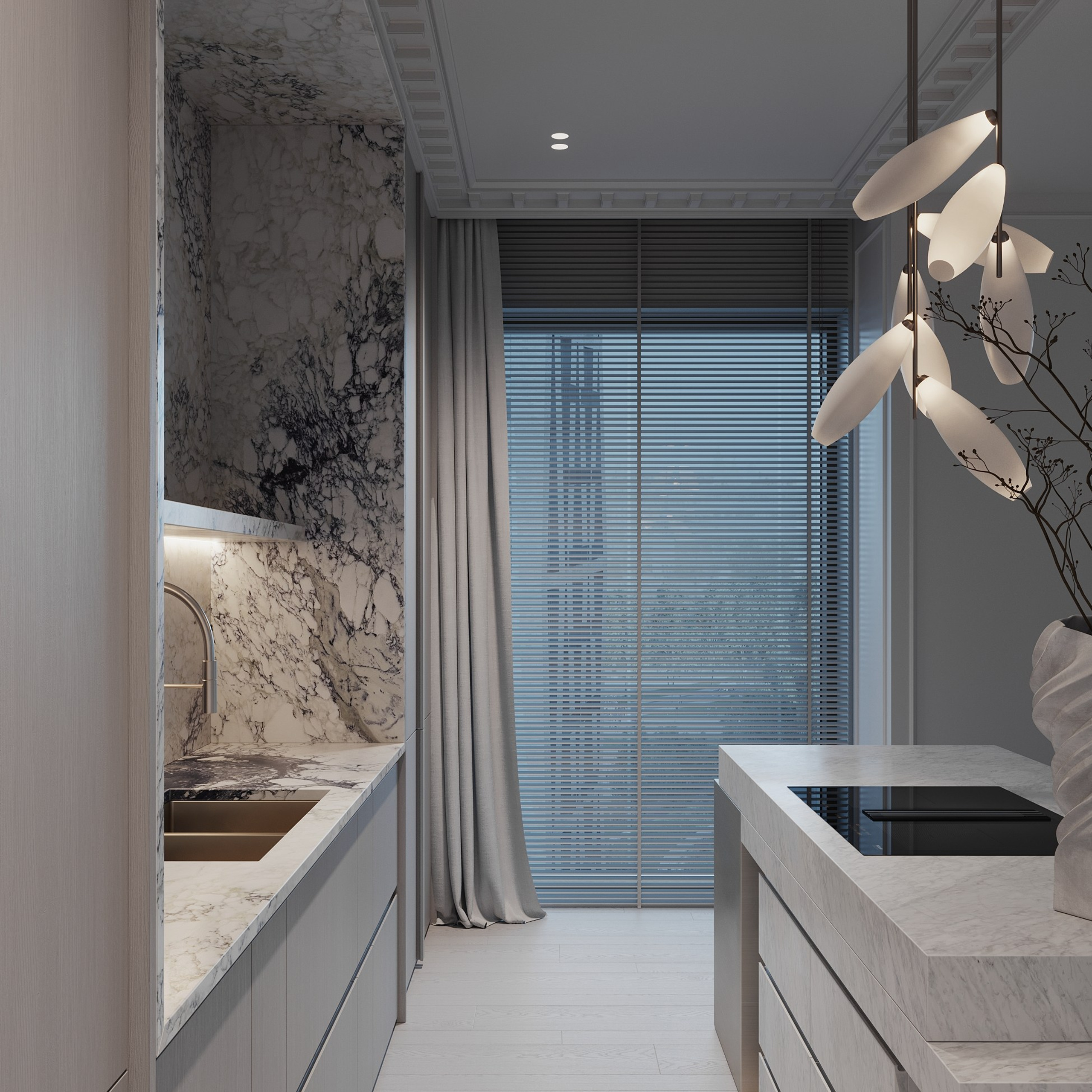 Садовые кварталы QR. Ans.render. Студия архитектурной визуализации