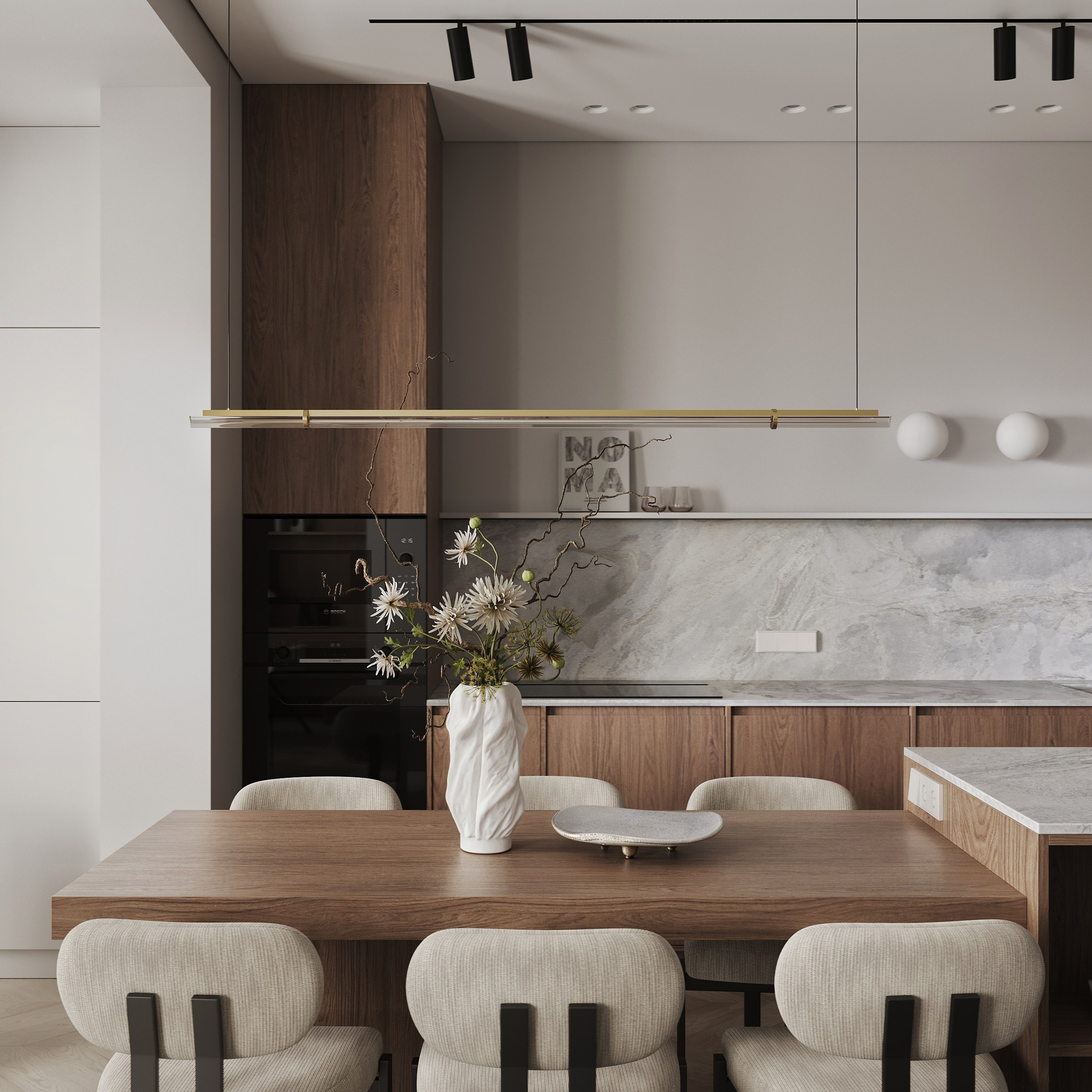 Большая семерка. Ans.render. Architectural visualisation studio