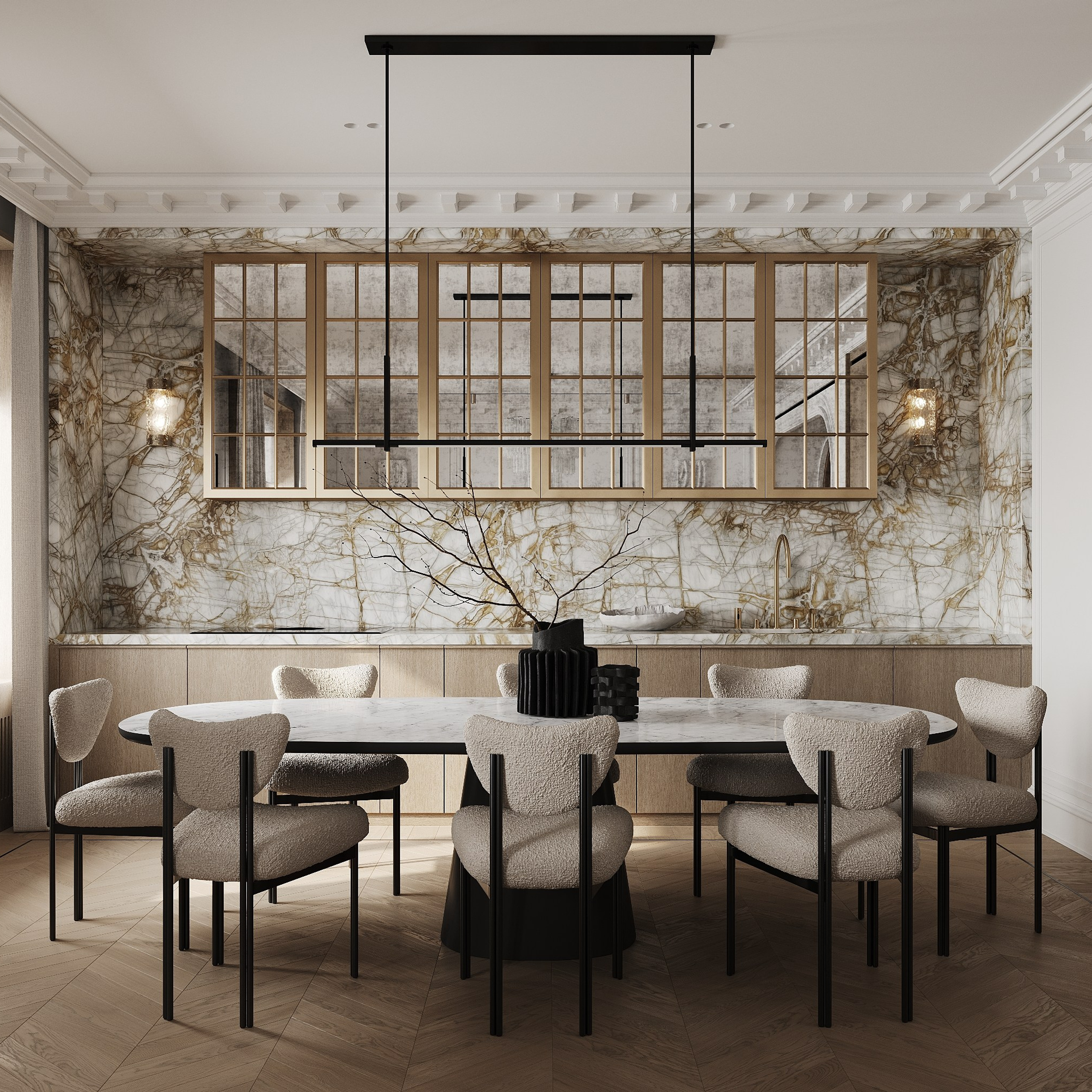 Остоженка. Ans.render. Студия архитектурной визуализации