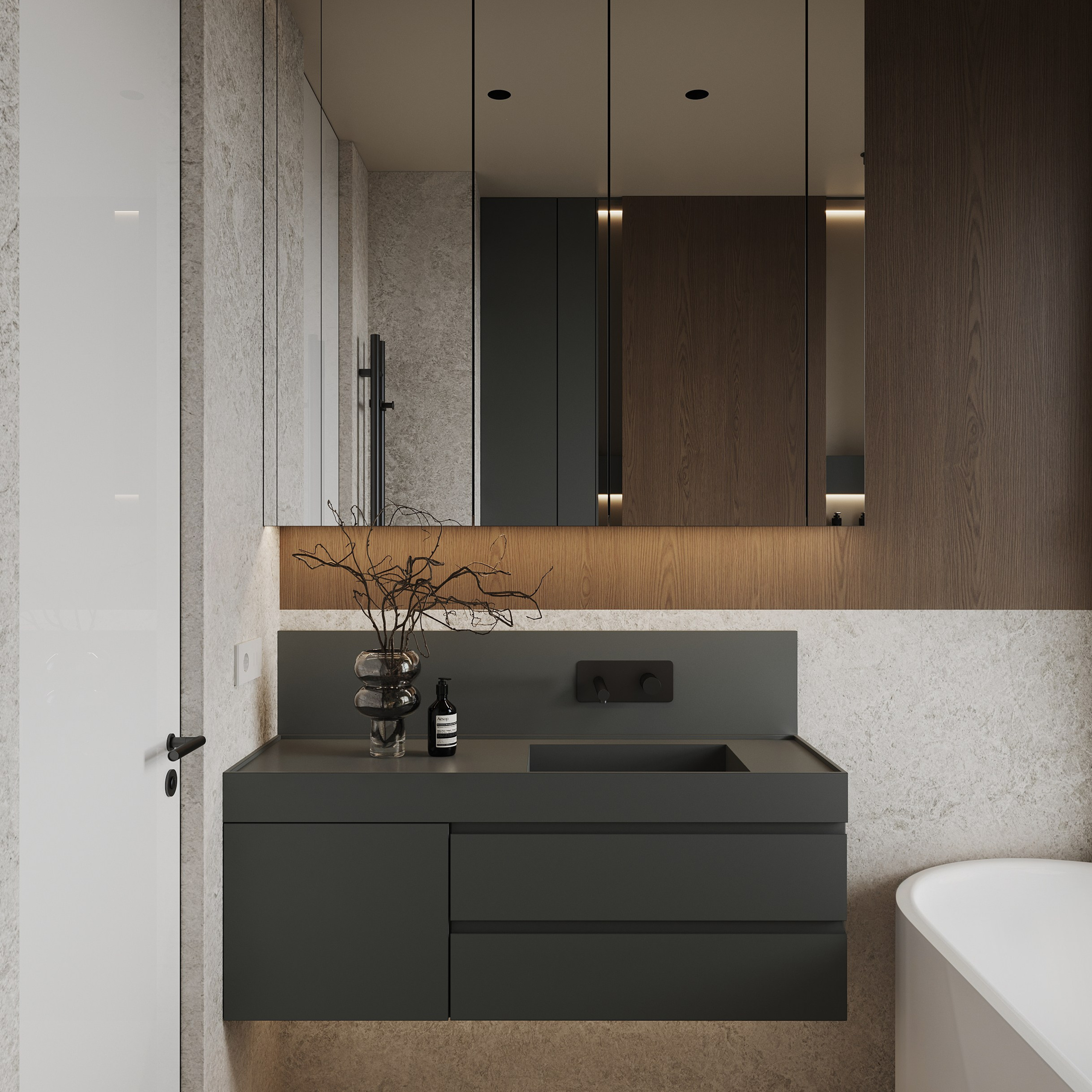 Примавера. Ans.render. Architectural visualisation studio