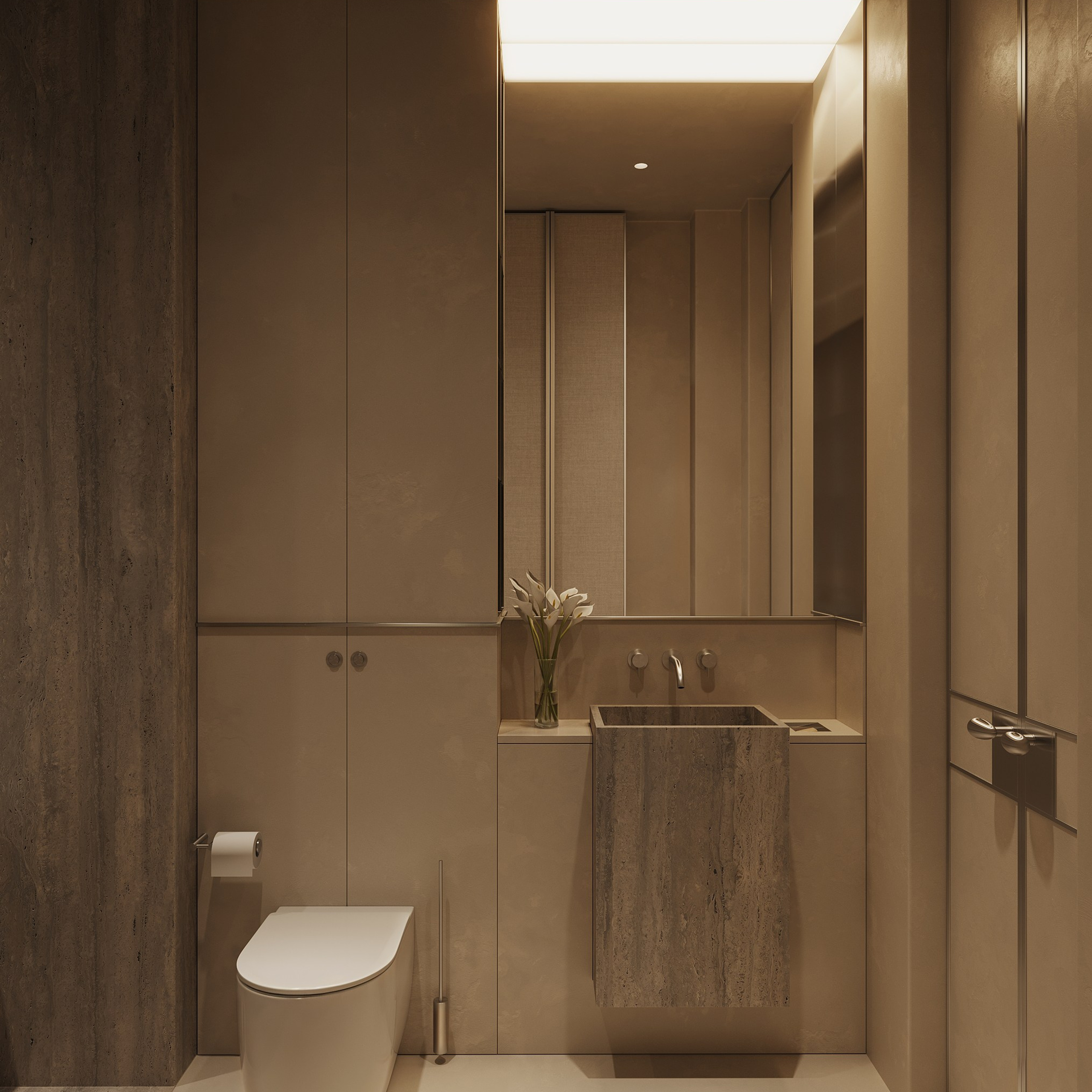 Casa Japandi. Ans.render. Студия архитектурной визуализации