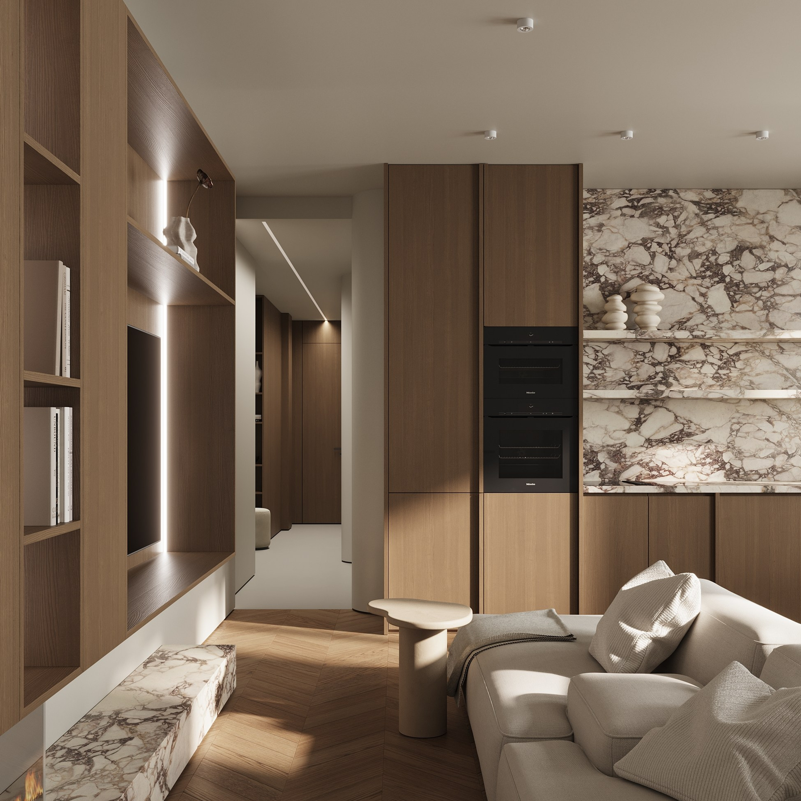 Малая Франция. Ans.render. Студия архитектурной визуализации