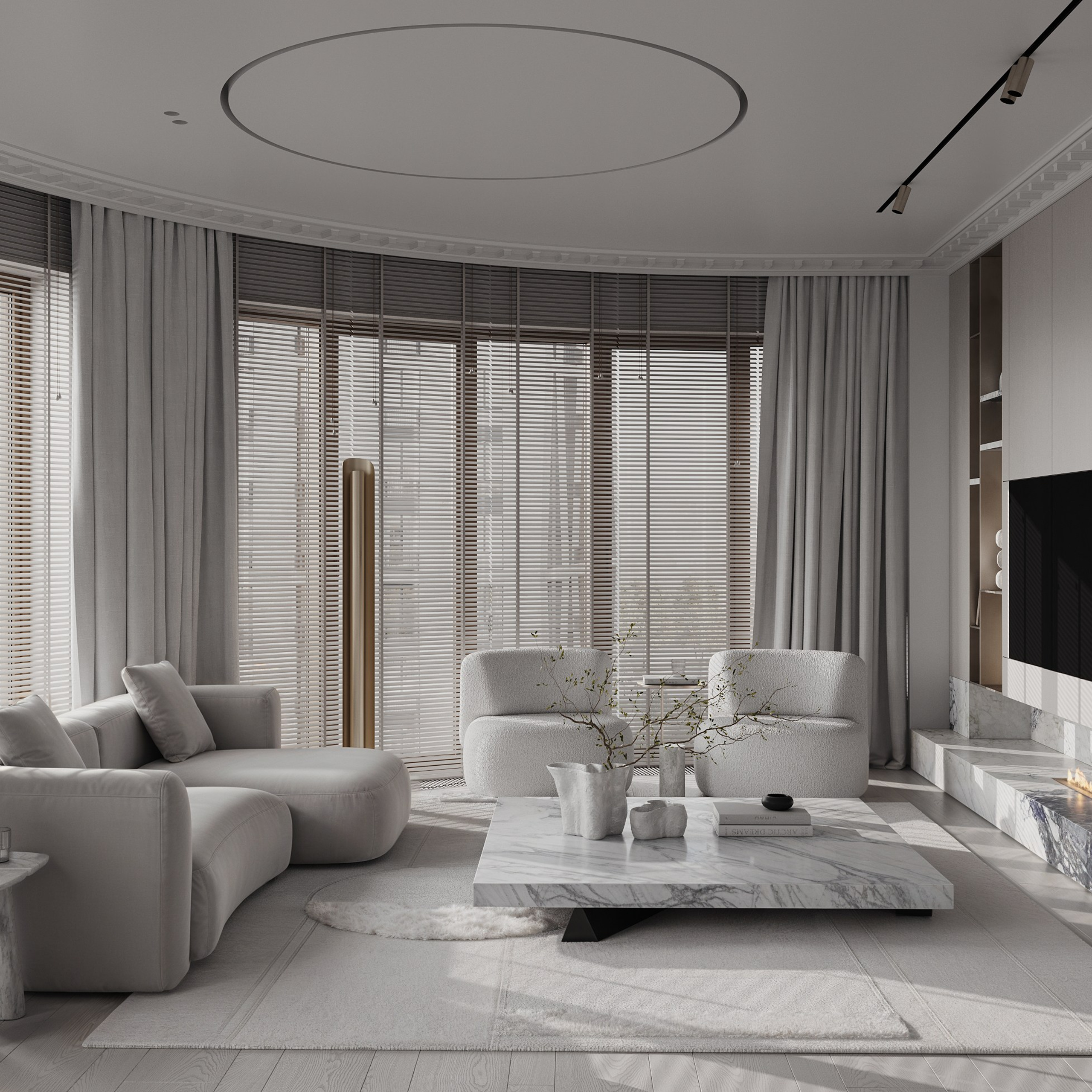 Садовые кварталы QR. Ans.render. Студия архитектурной визуализации