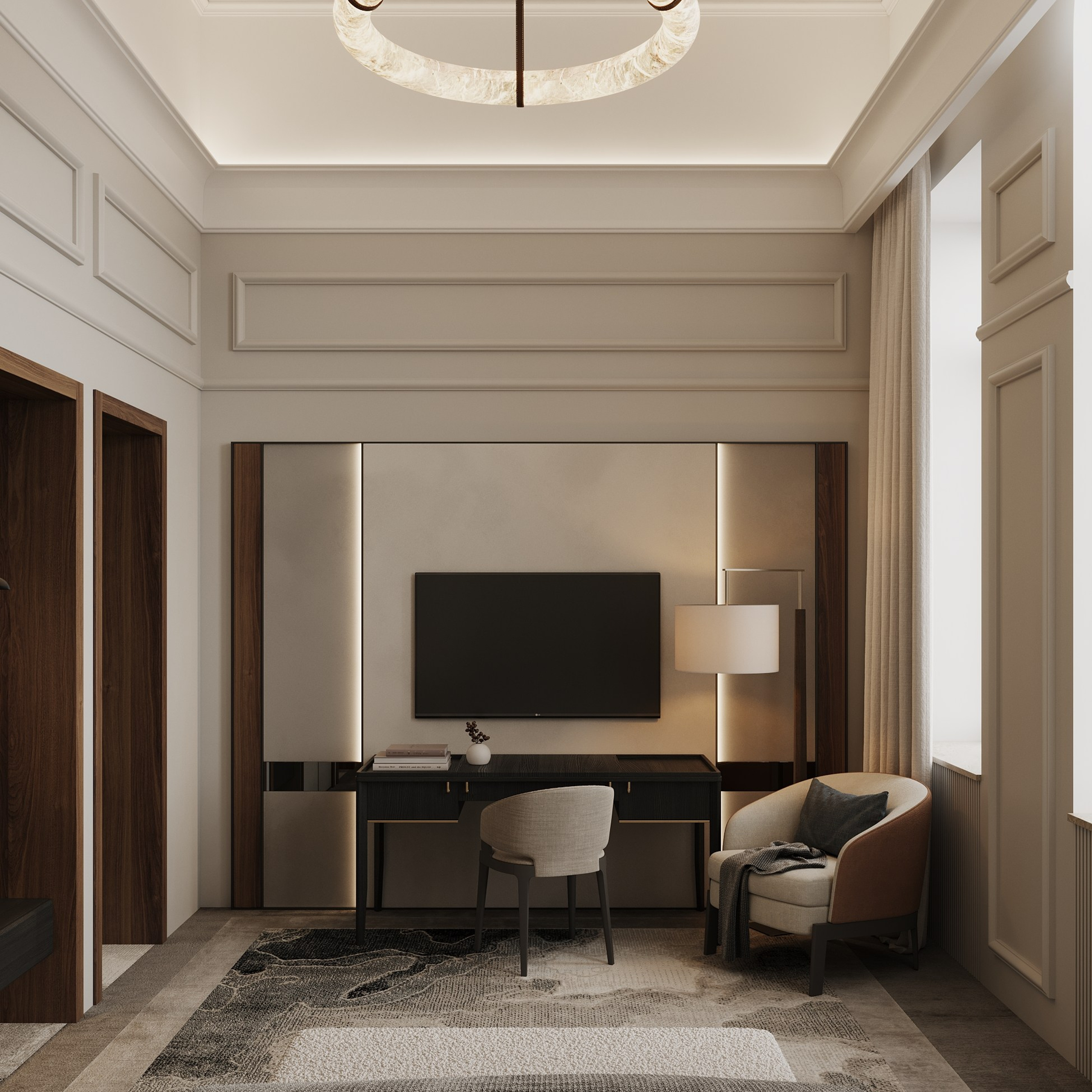 Отель Пекин. Ans.render. Студия архитектурной визуализации