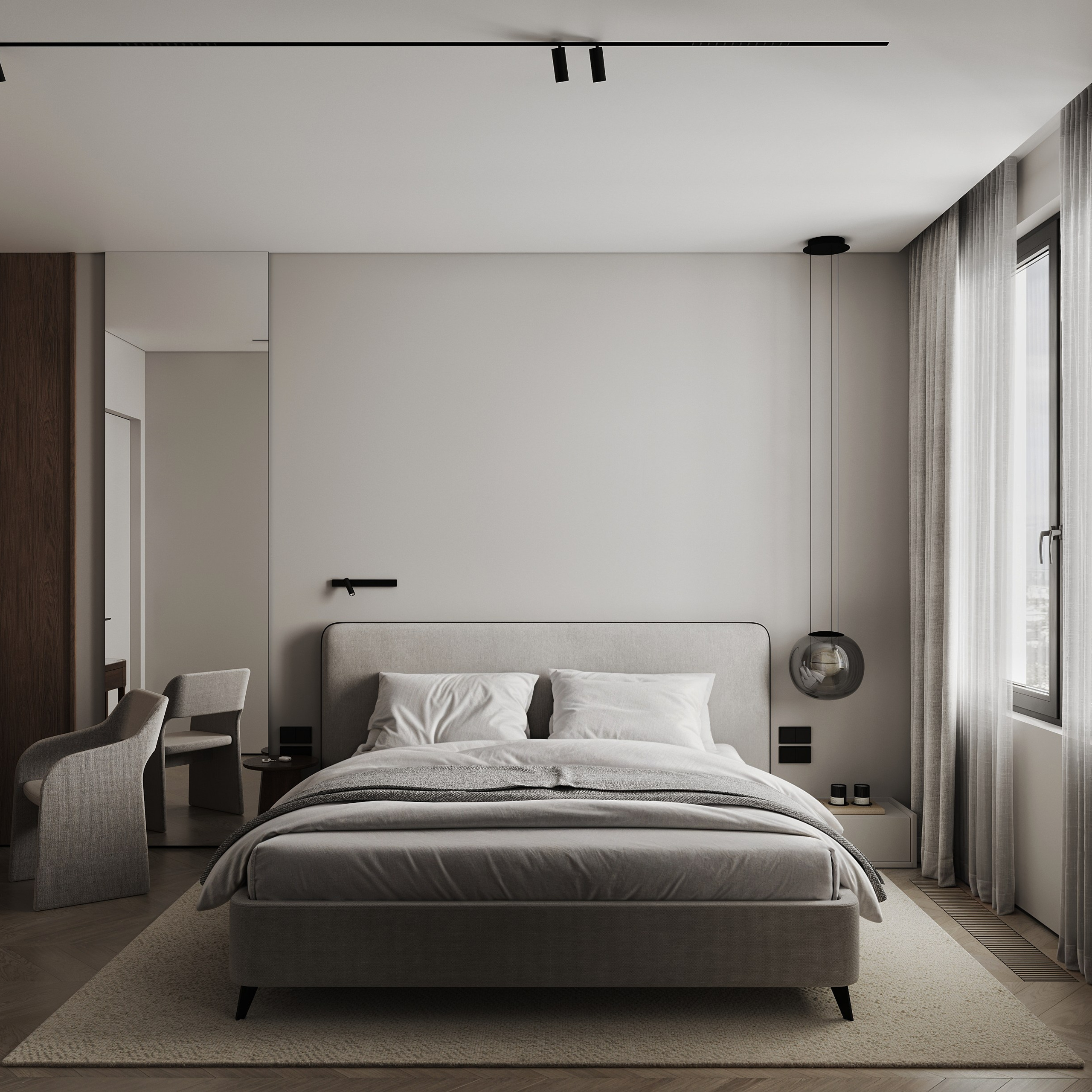 Большая семерка. Ans.render. Architectural visualisation studio