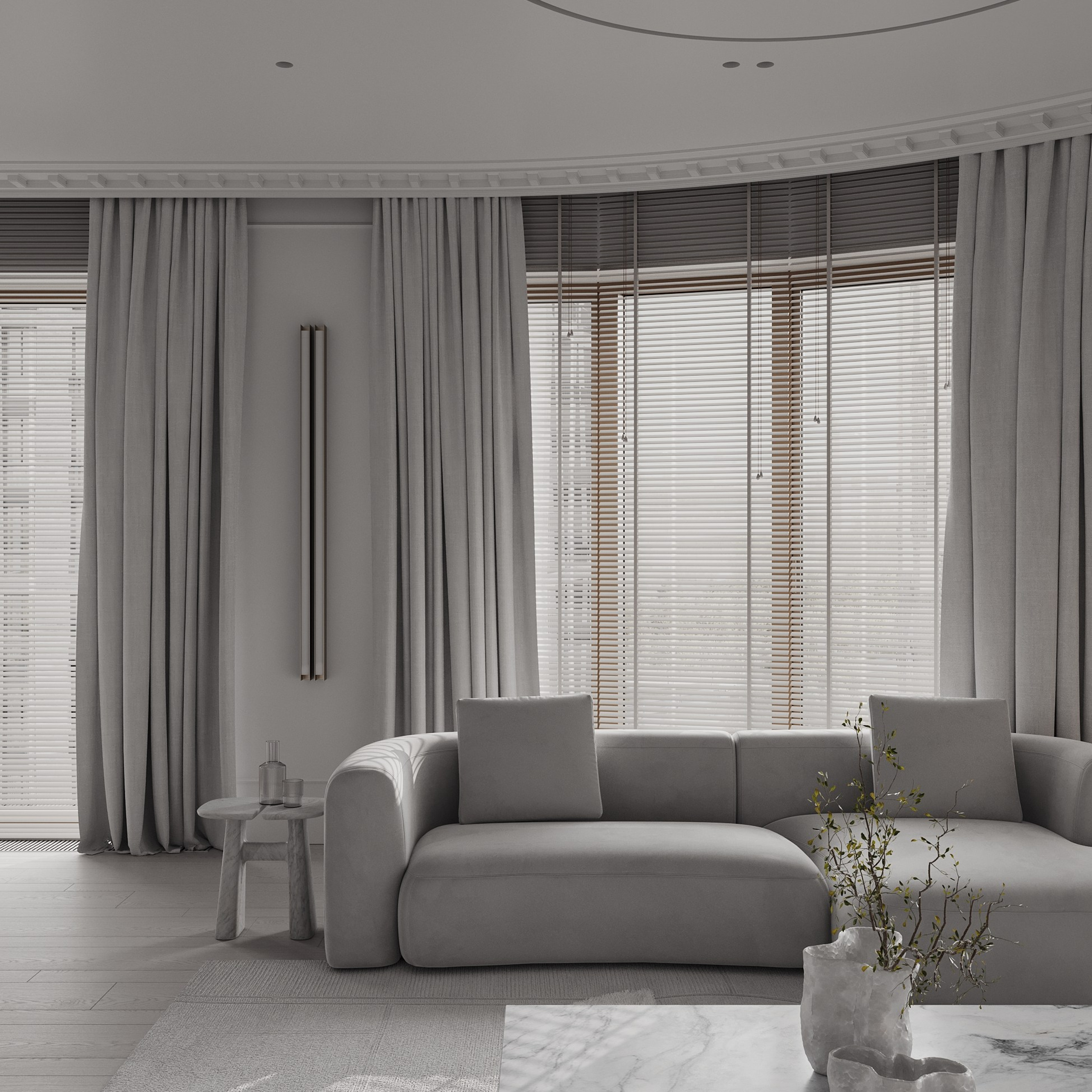 Садовые кварталы QR. Ans.render. Студия архитектурной визуализации