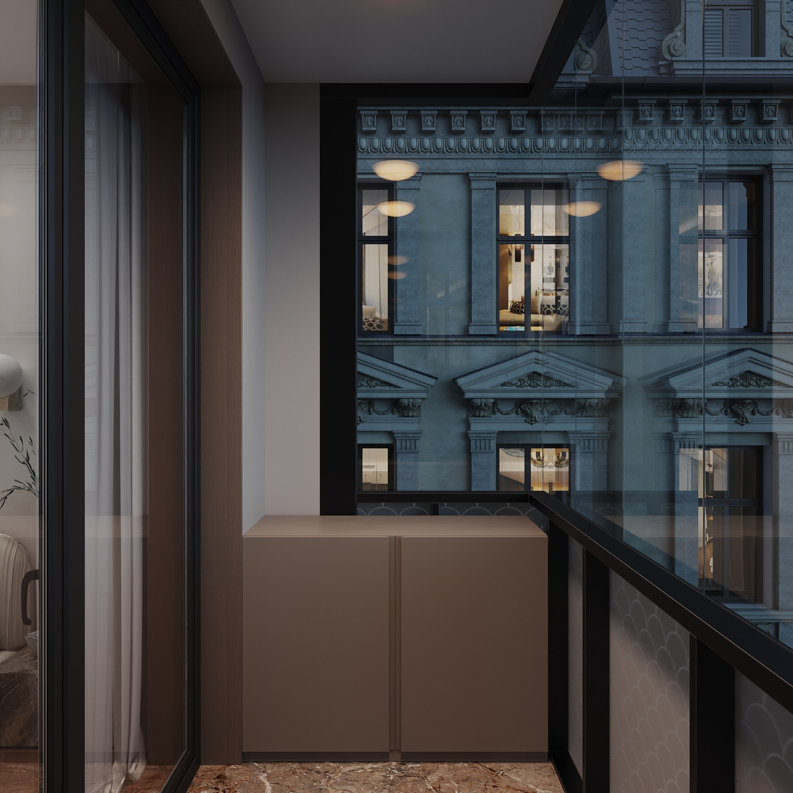 Московский СПБ. Ans.render. Студия архитектурной визуализации