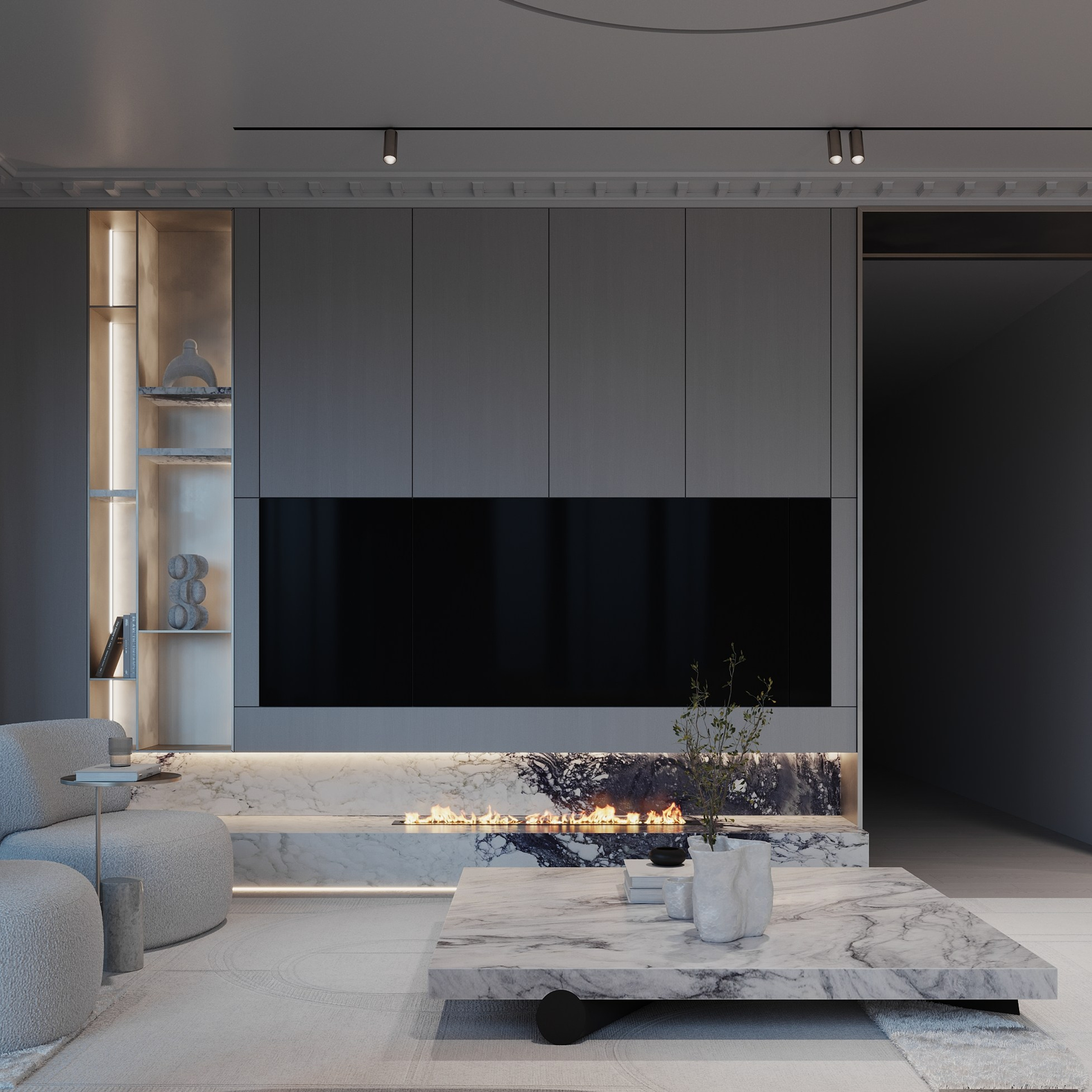 Садовые кварталы QR. Ans.render. Студия архитектурной визуализации